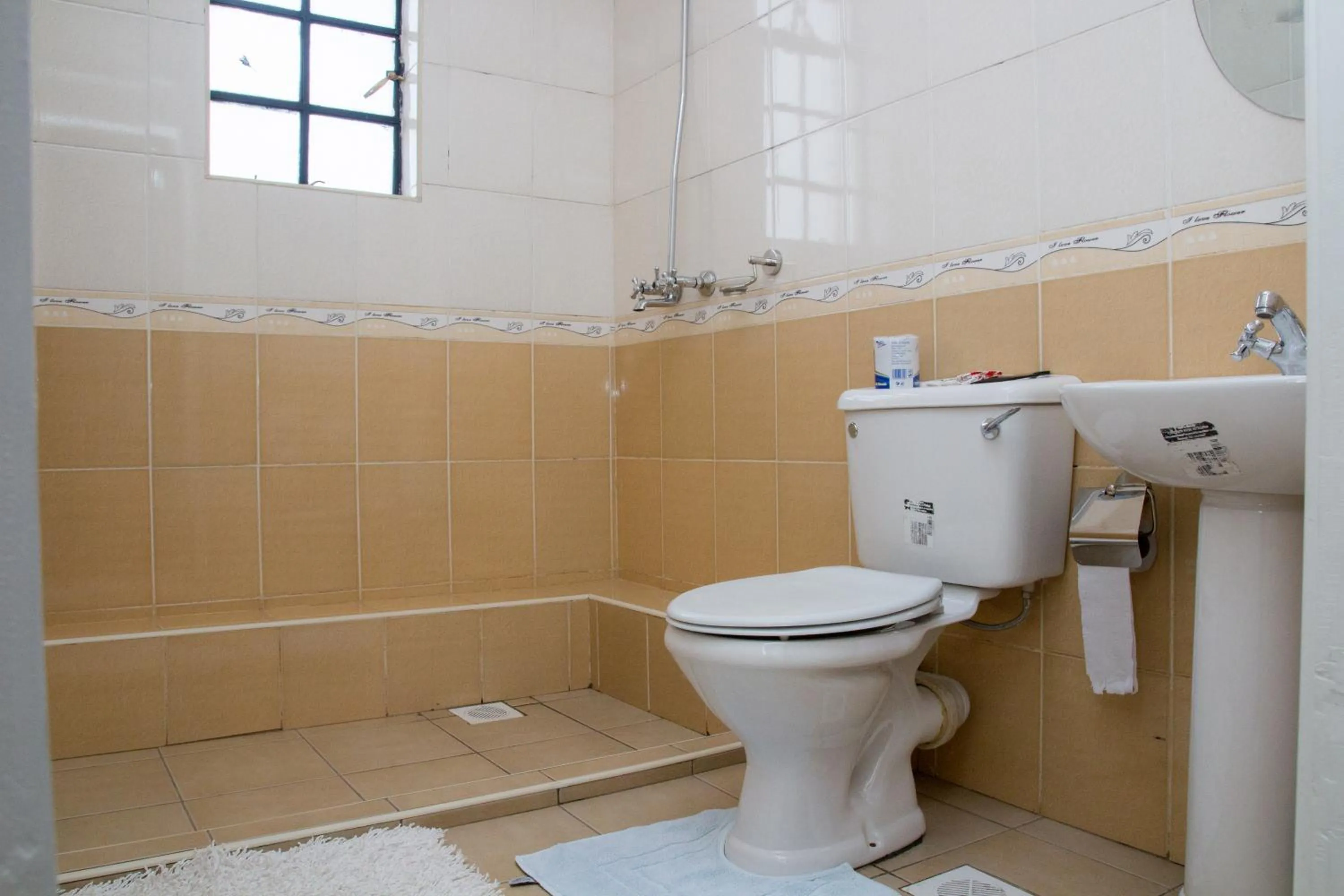 Bathroom in Nairobi Airport Apartments