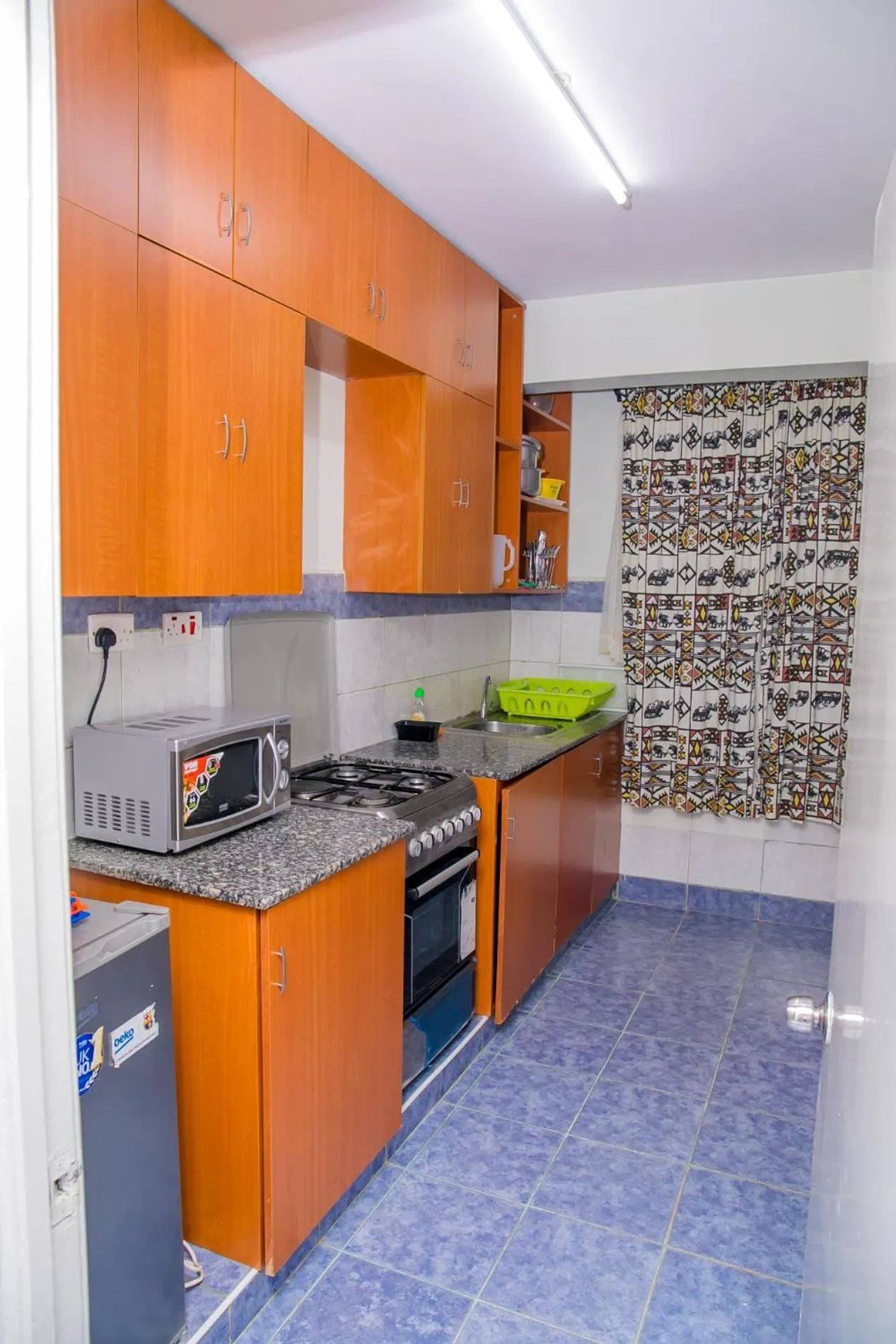 Kitchen or kitchenette in Nairobi Airport Apartments