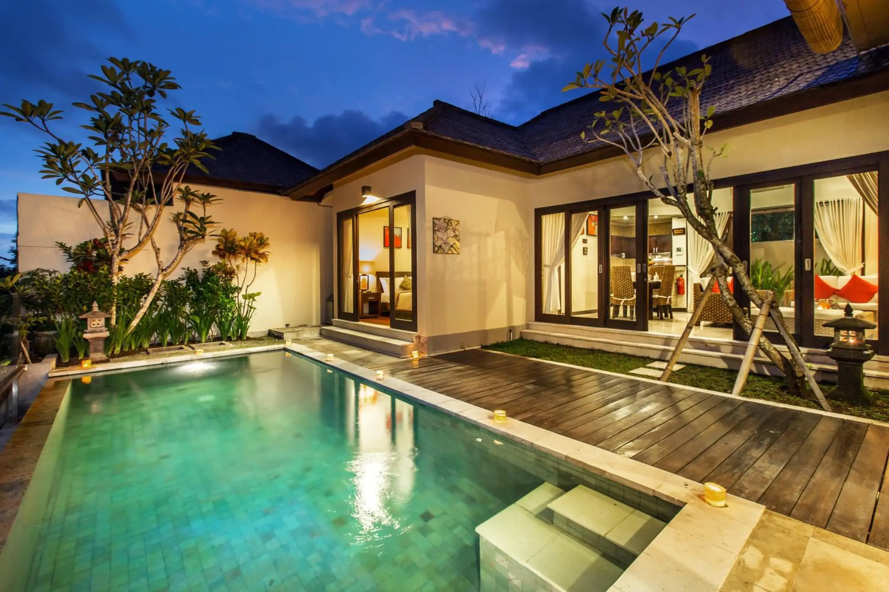 Swimming pool in The Reika Villas by Nagisa Bali Swimming pool in The Reika Villas by Nagisa Bali