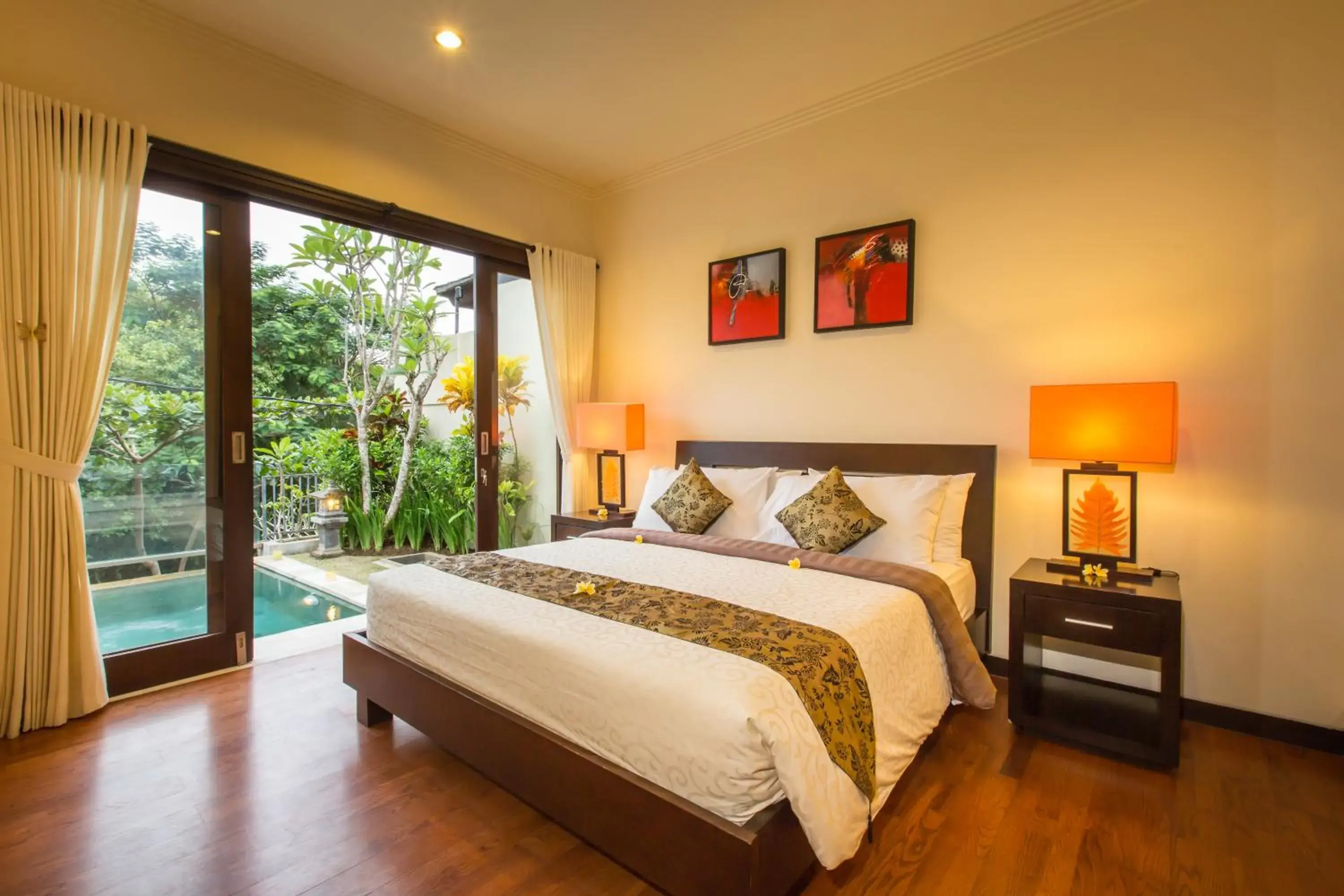 Photo of the whole room, Bed in The Reika Villas by Nagisa Bali Photo of the whole room, Bed in The Reika Villas by Nagisa Bali