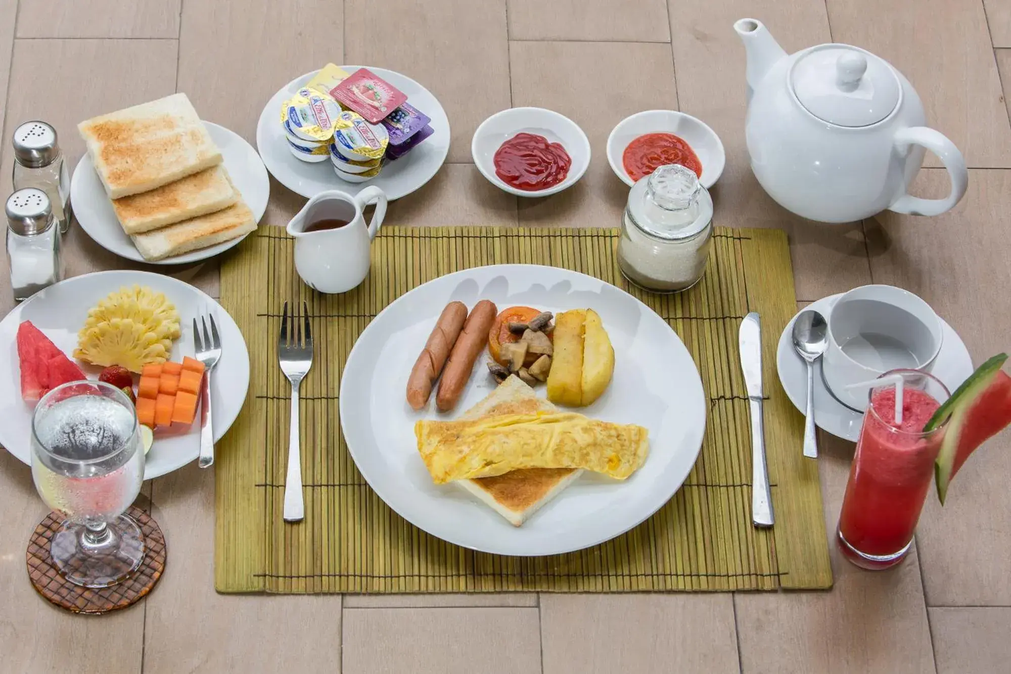 Breakfast in The Reika Villas by Nagisa Bali Breakfast in The Reika Villas by Nagisa Bali