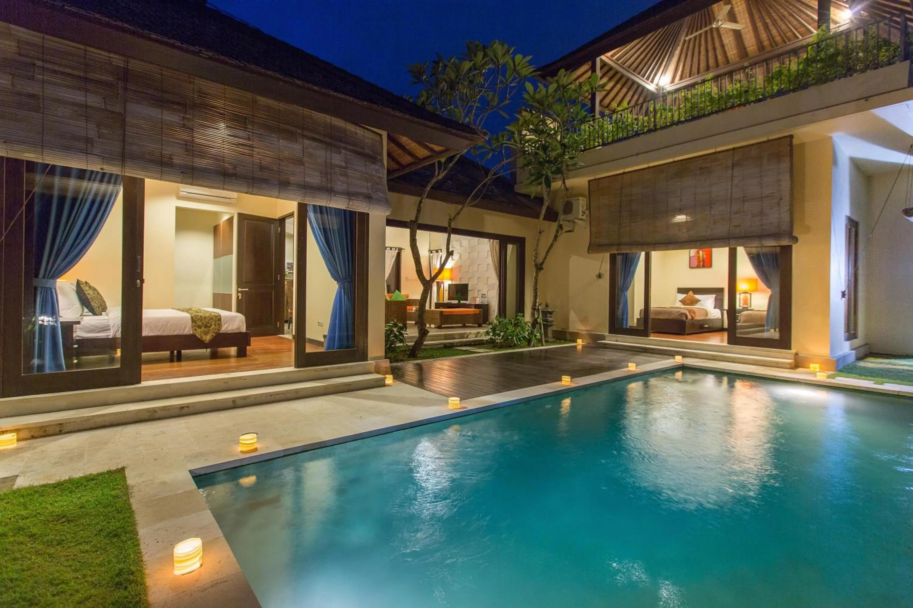 Pool view in The Reika Villas by Nagisa Bali