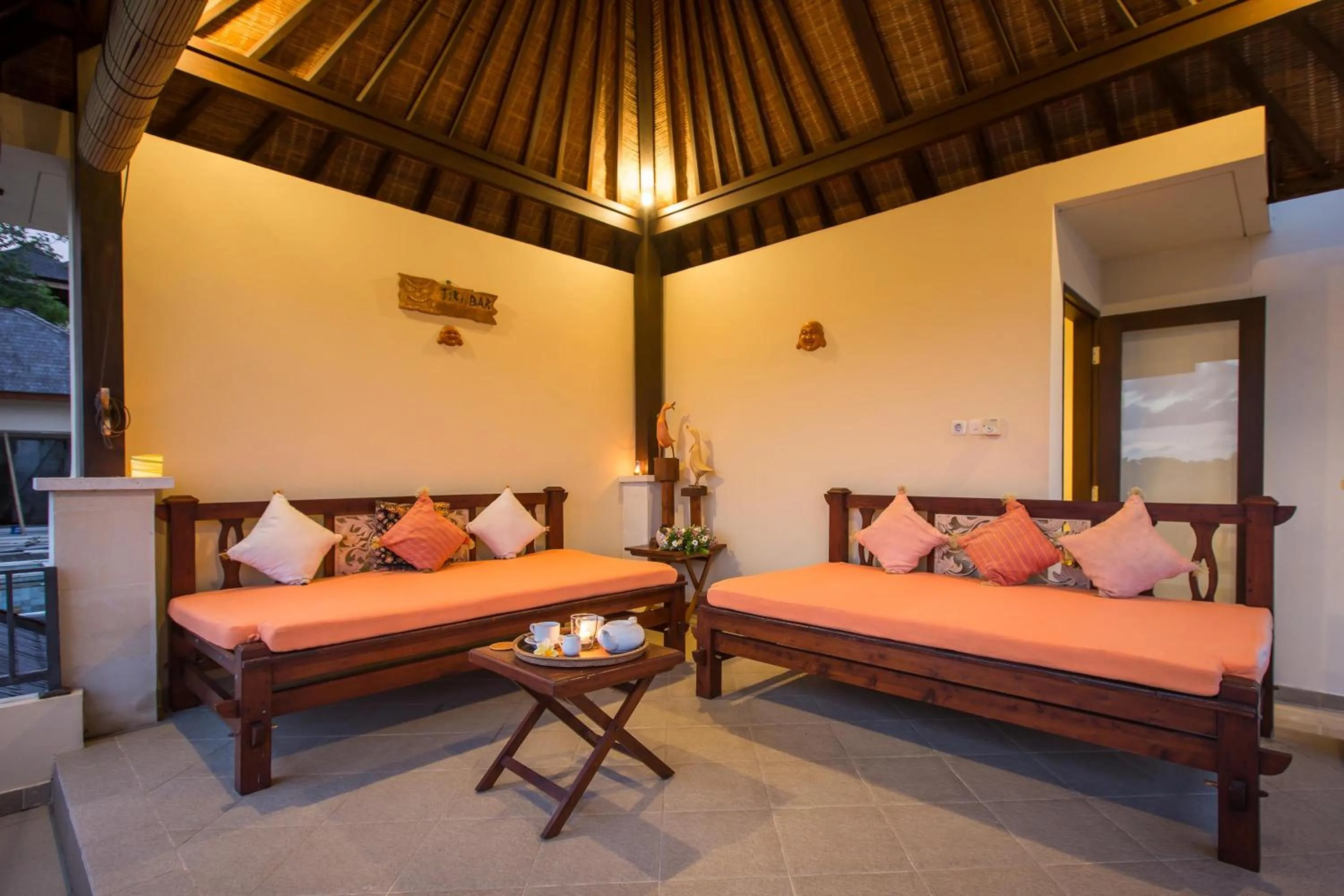 Living room, Bed in The Reika Villas by Nagisa Bali