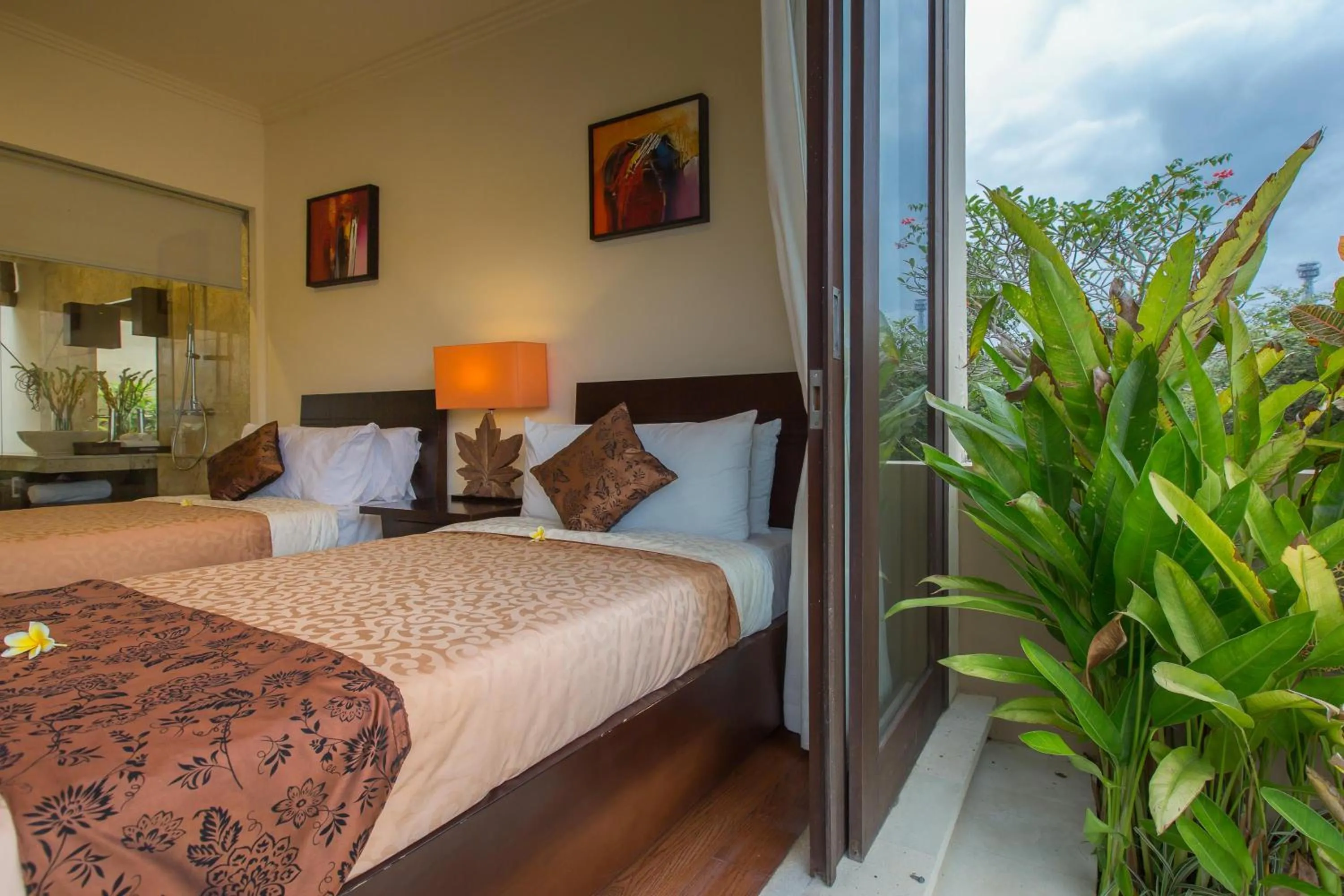 Bed in The Reika Villas by Nagisa Bali