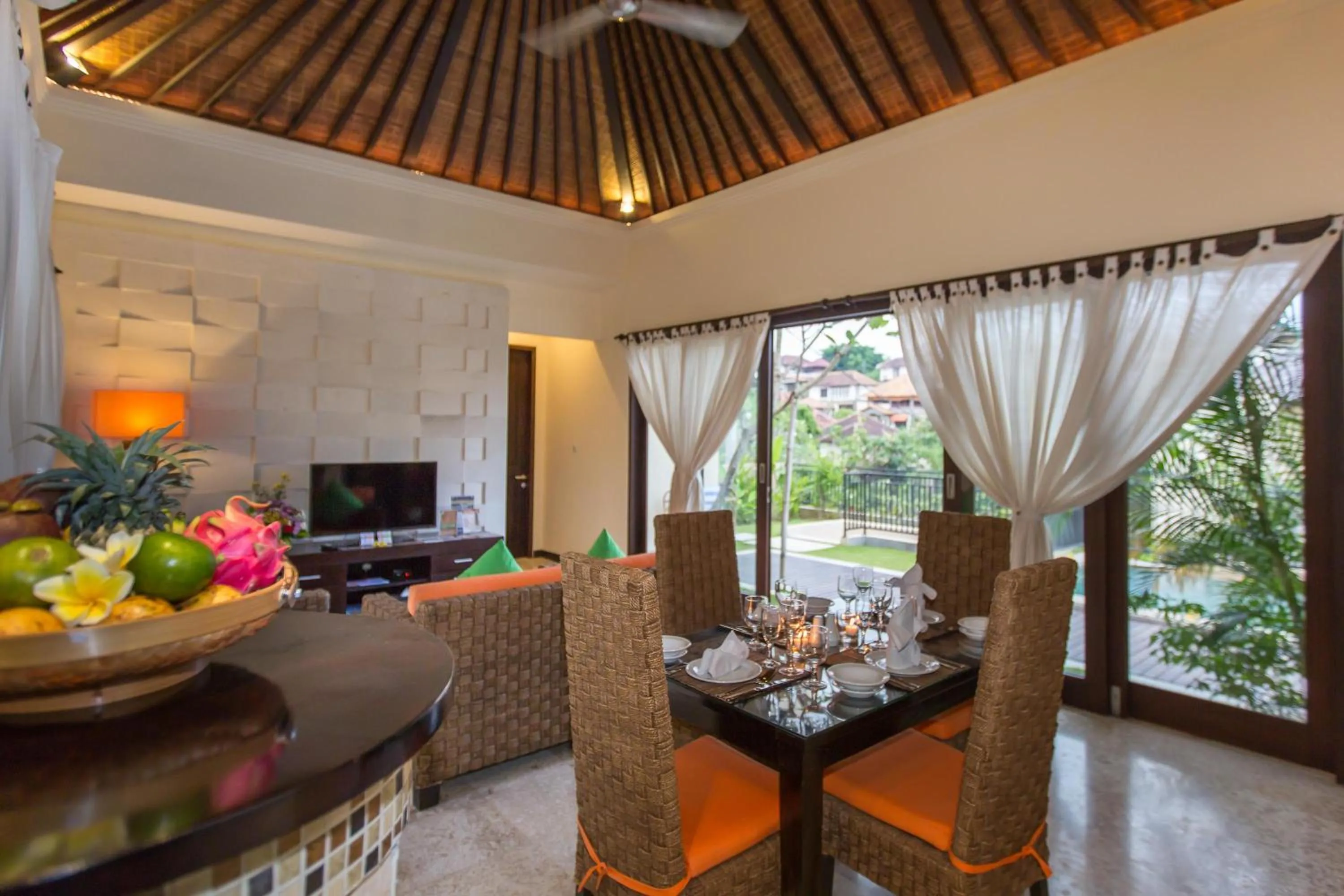 Living room in The Reika Villas by Nagisa Bali