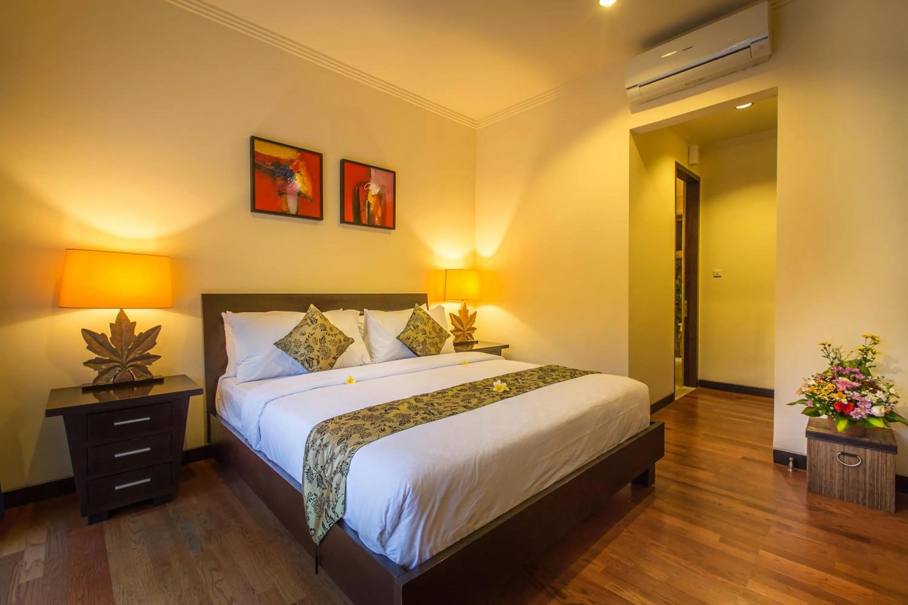 Bed in The Reika Villas by Nagisa Bali