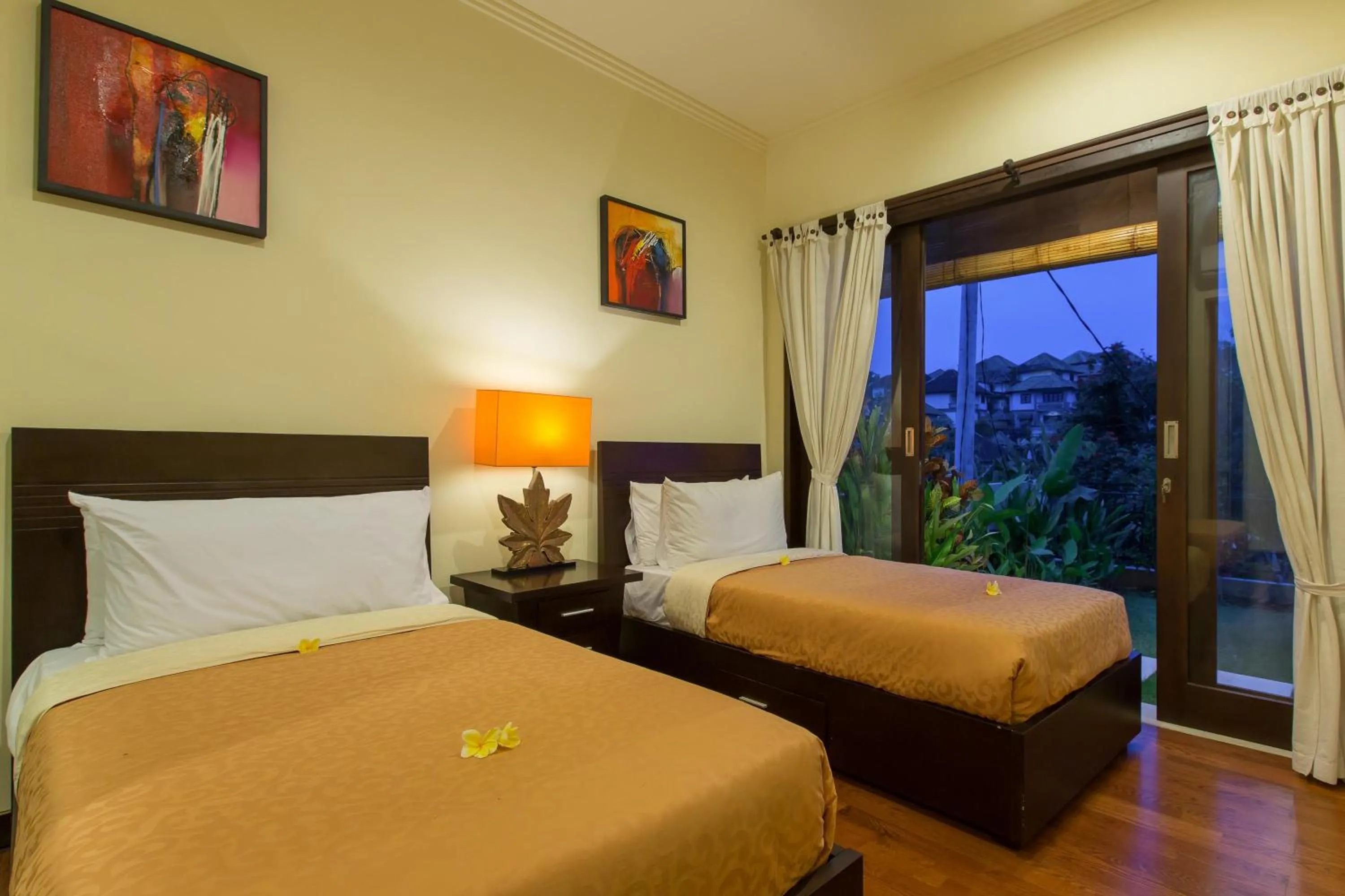 Bed in The Reika Villas by Nagisa Bali