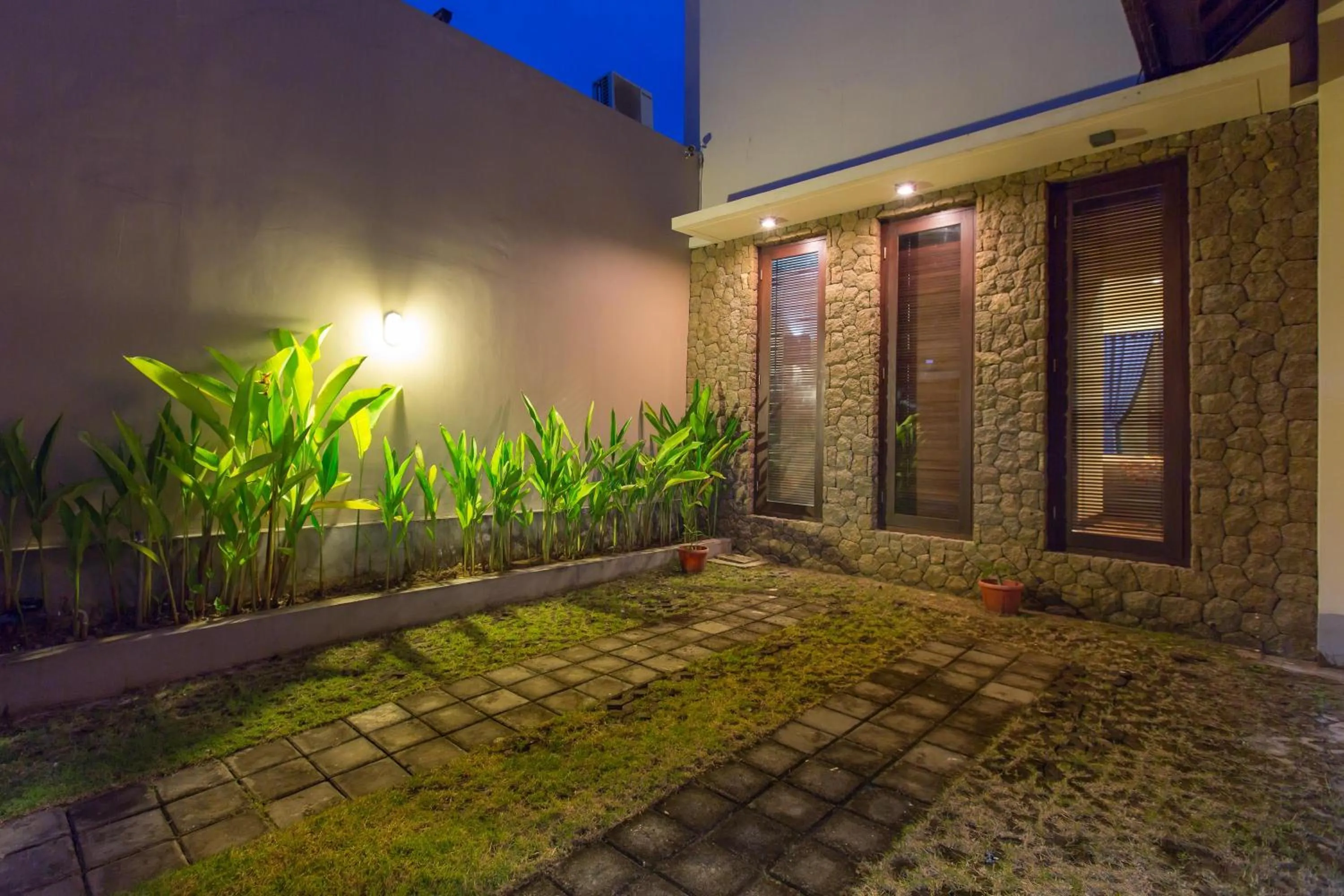 Facade/entrance in The Reika Villas by Nagisa Bali