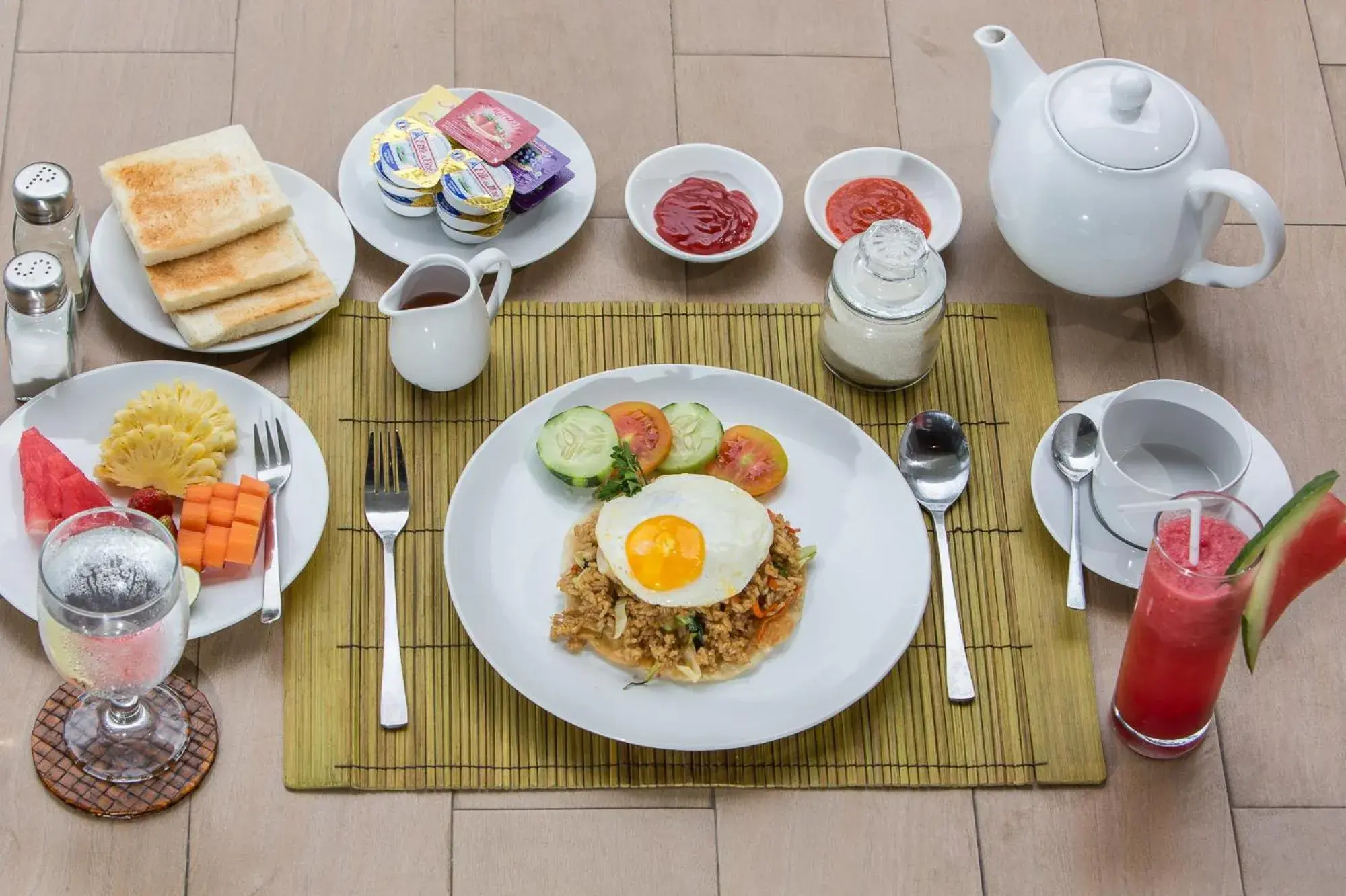Breakfast in The Reika Villas by Nagisa Bali Breakfast in The Reika Villas by Nagisa Bali