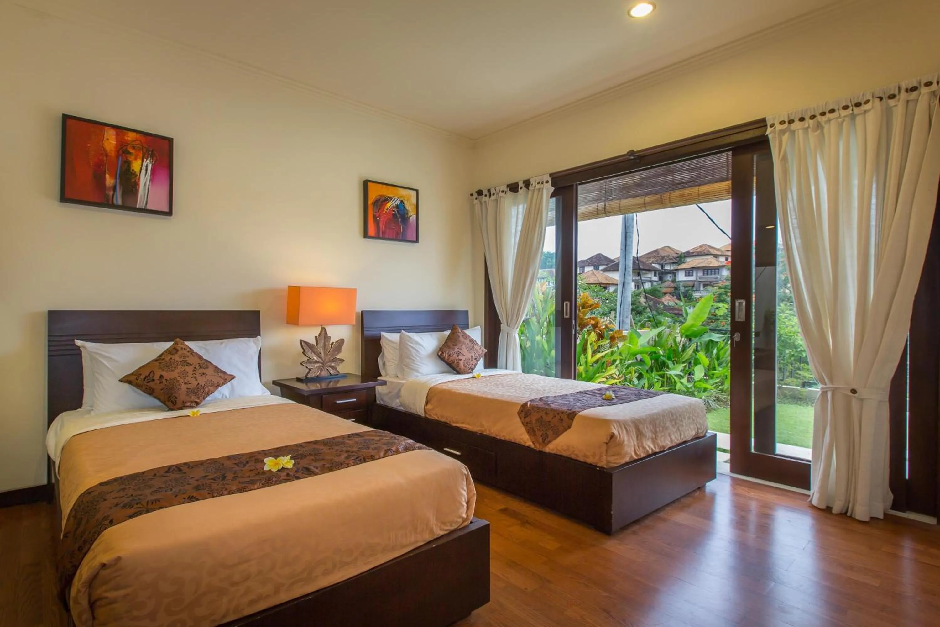 Bed in The Reika Villas by Nagisa Bali