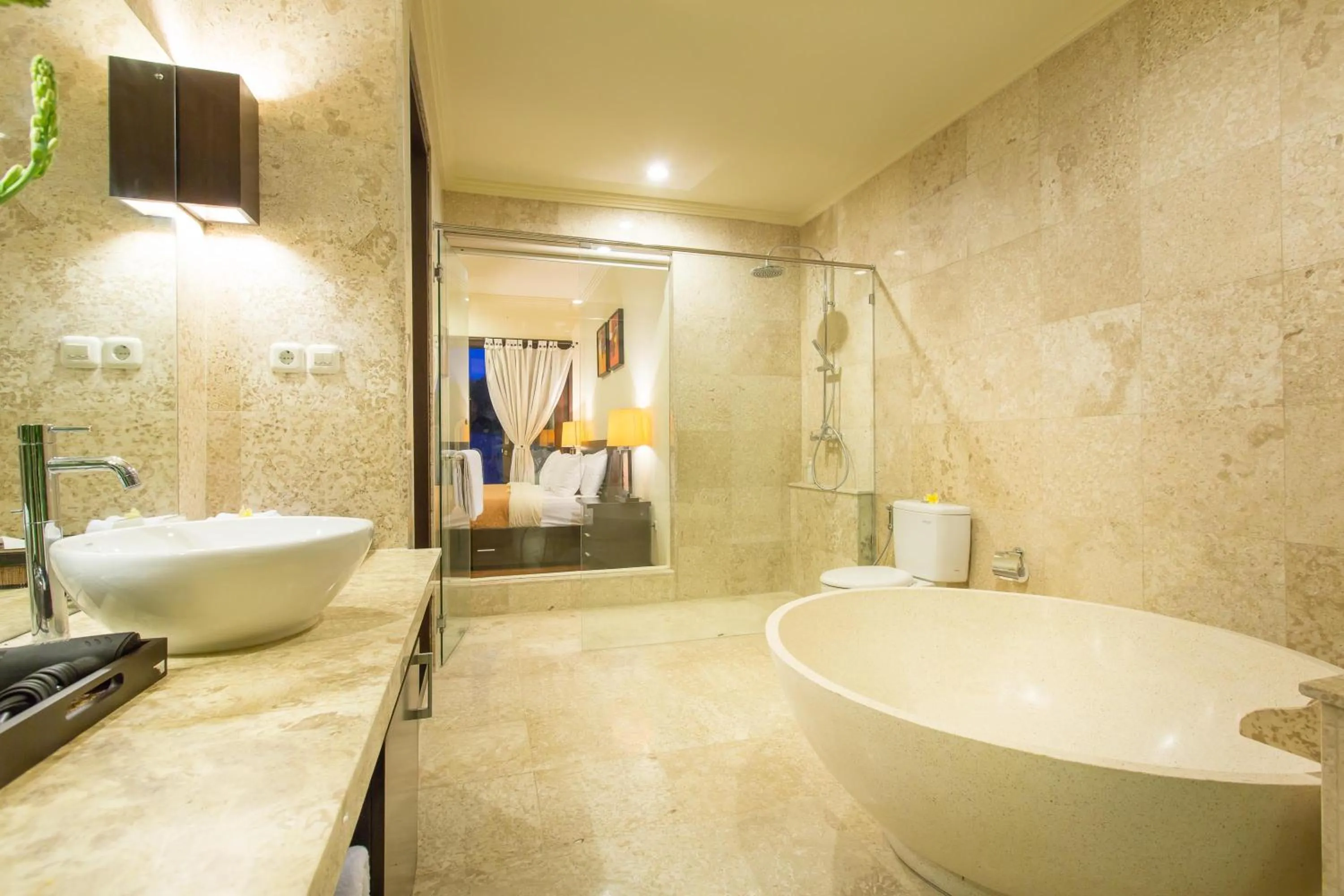 Hot Tub in The Reika Villas by Nagisa Bali