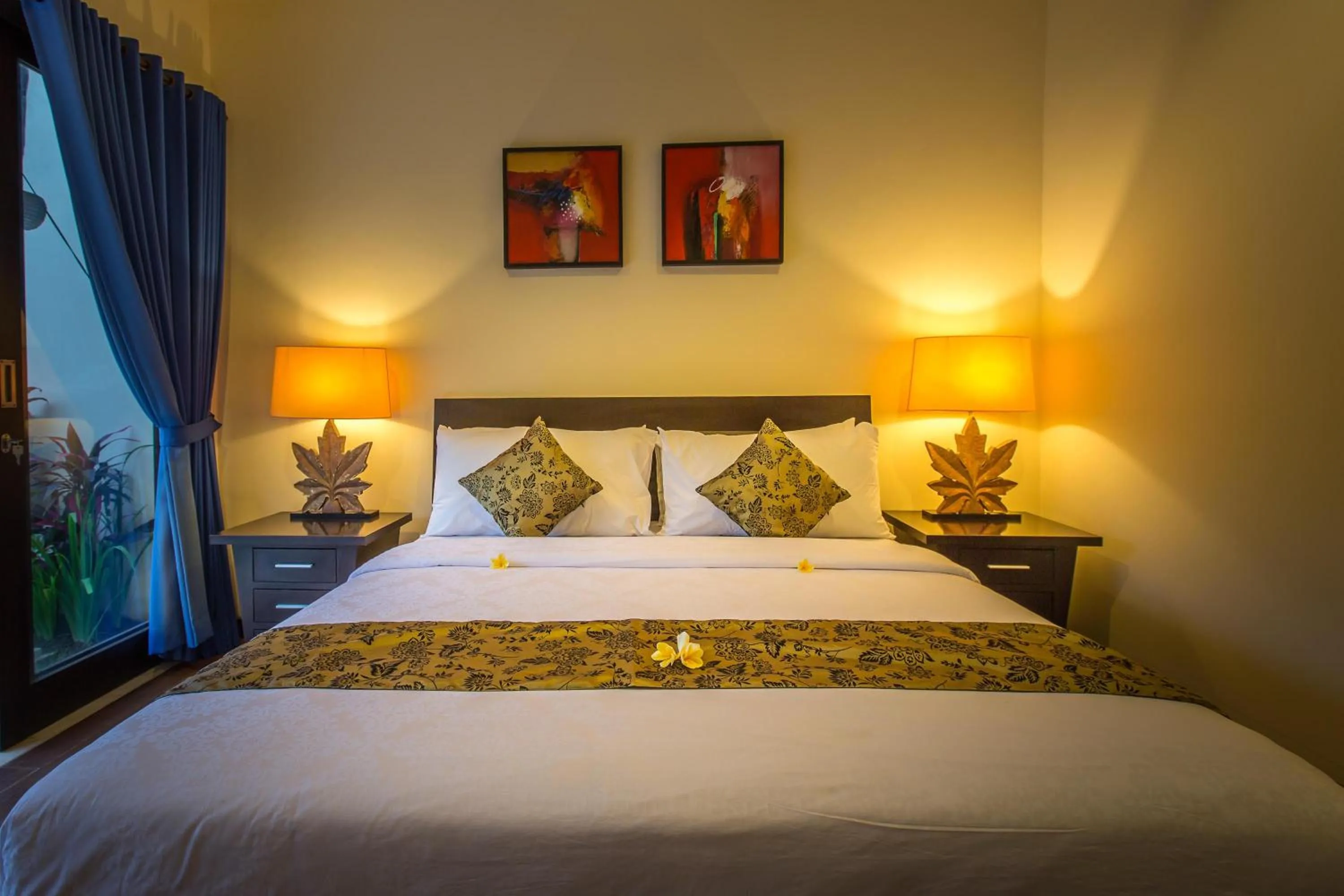 Bed in The Reika Villas by Nagisa Bali