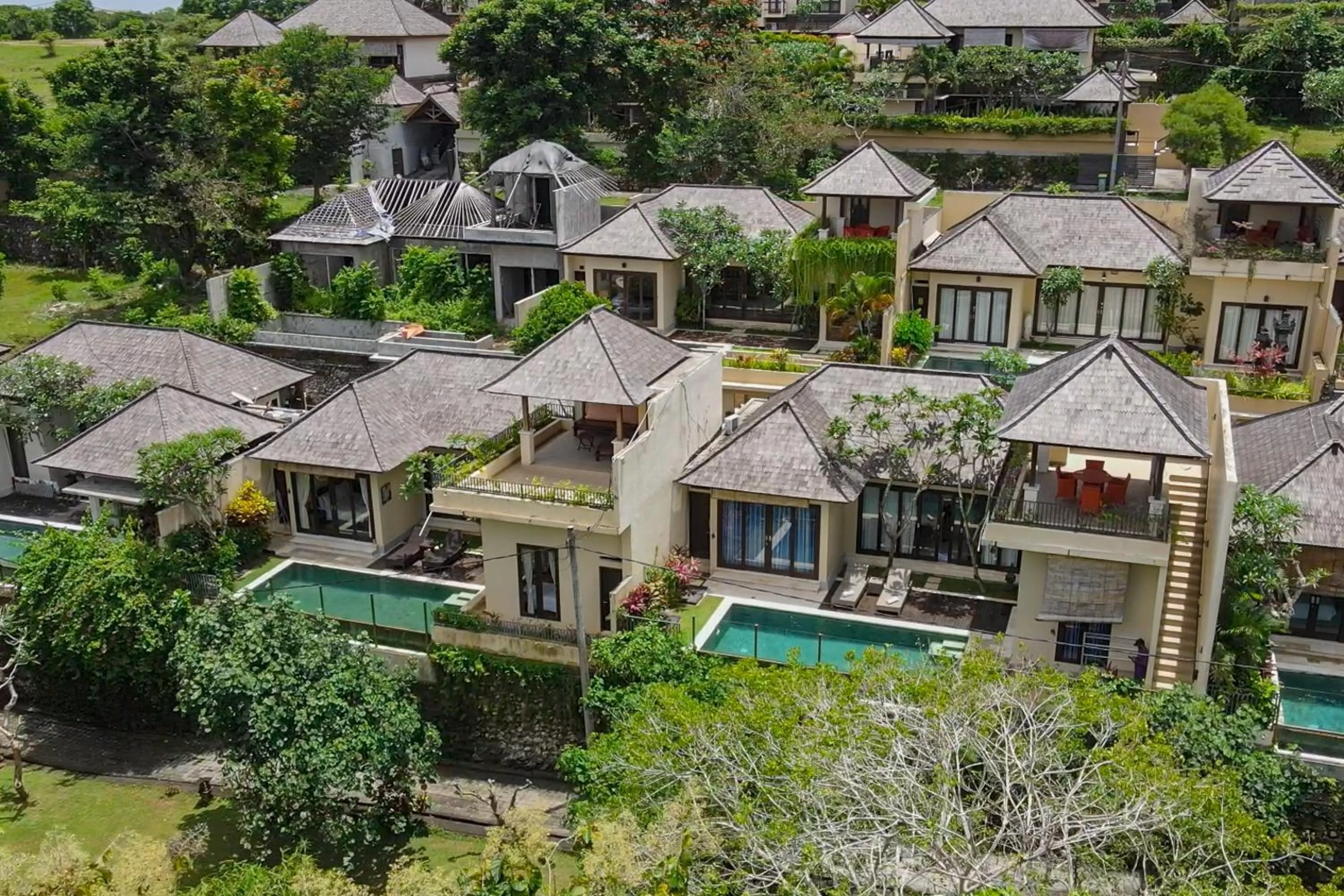 Property building in The Reika Villas by Nagisa Bali