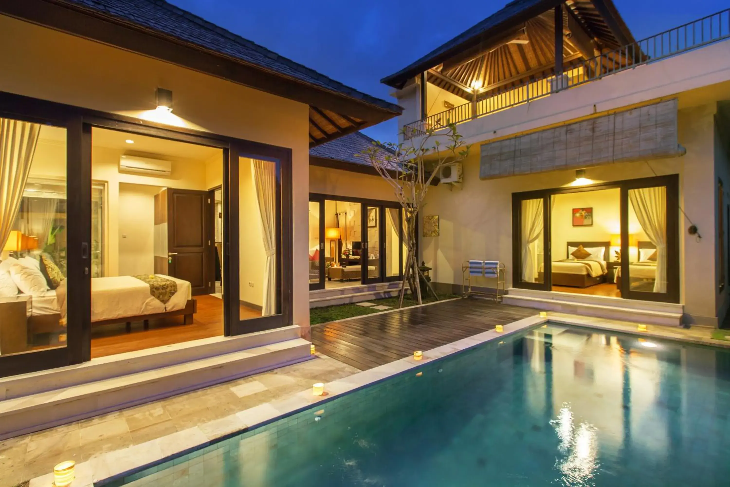 Swimming pool in The Reika Villas by Nagisa Bali Swimming pool in The Reika Villas by Nagisa Bali