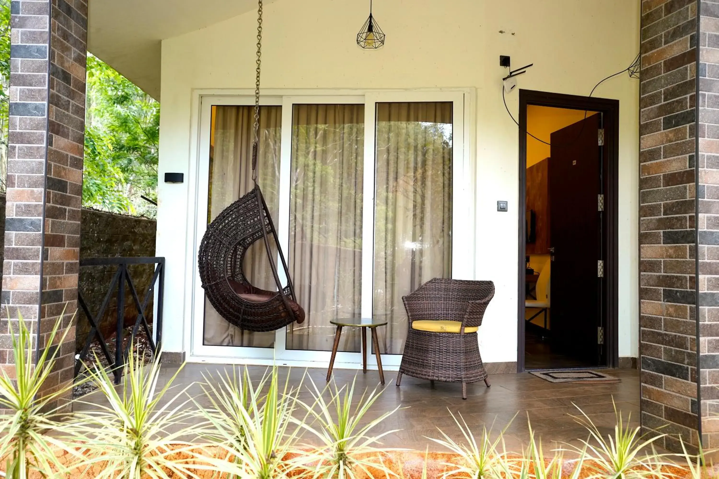 Patio in Zeenath Taj Gardens Patio in Zeenath Taj Gardens