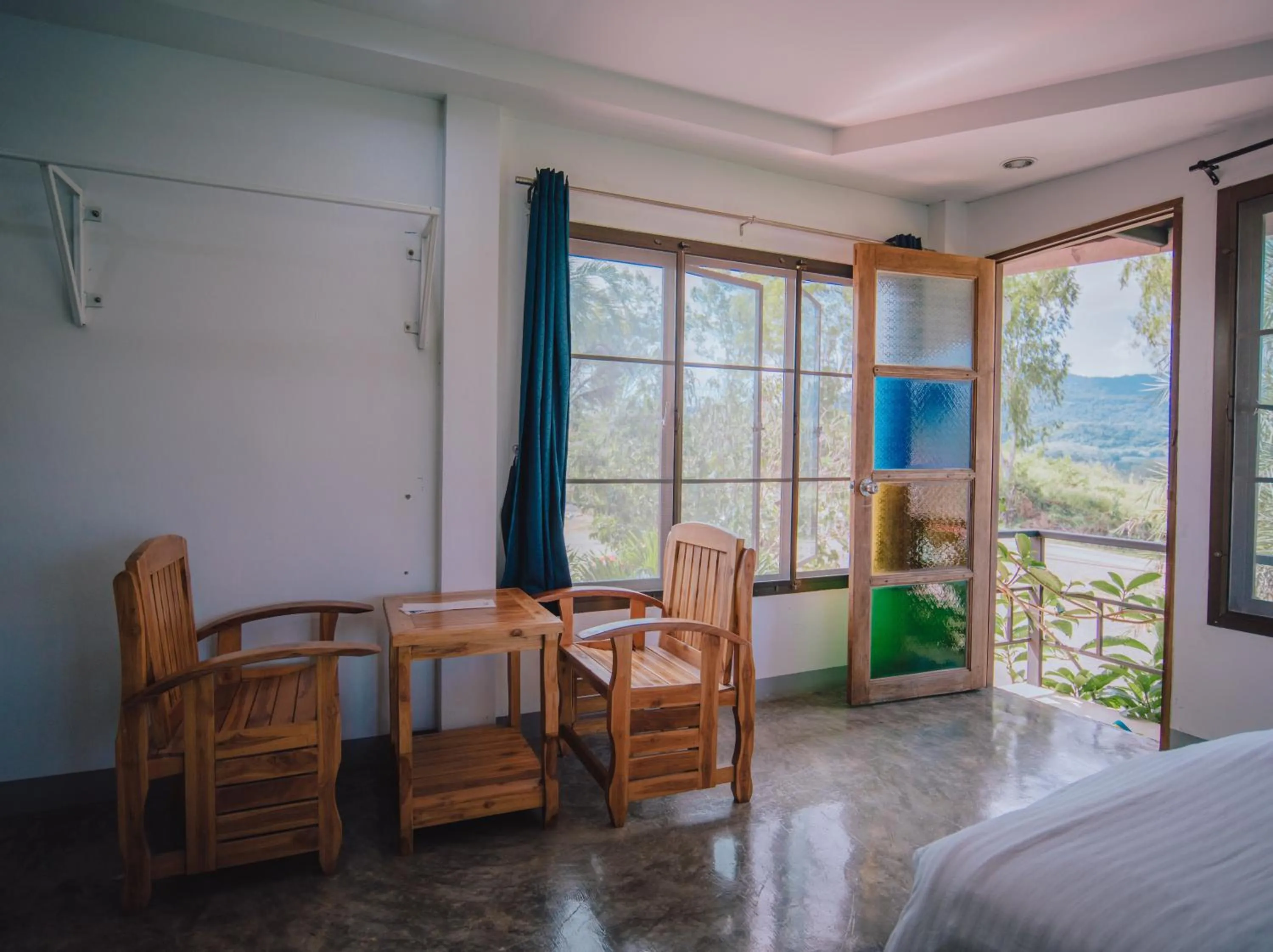 Bed in Ob-Oon Khao Kho Resort