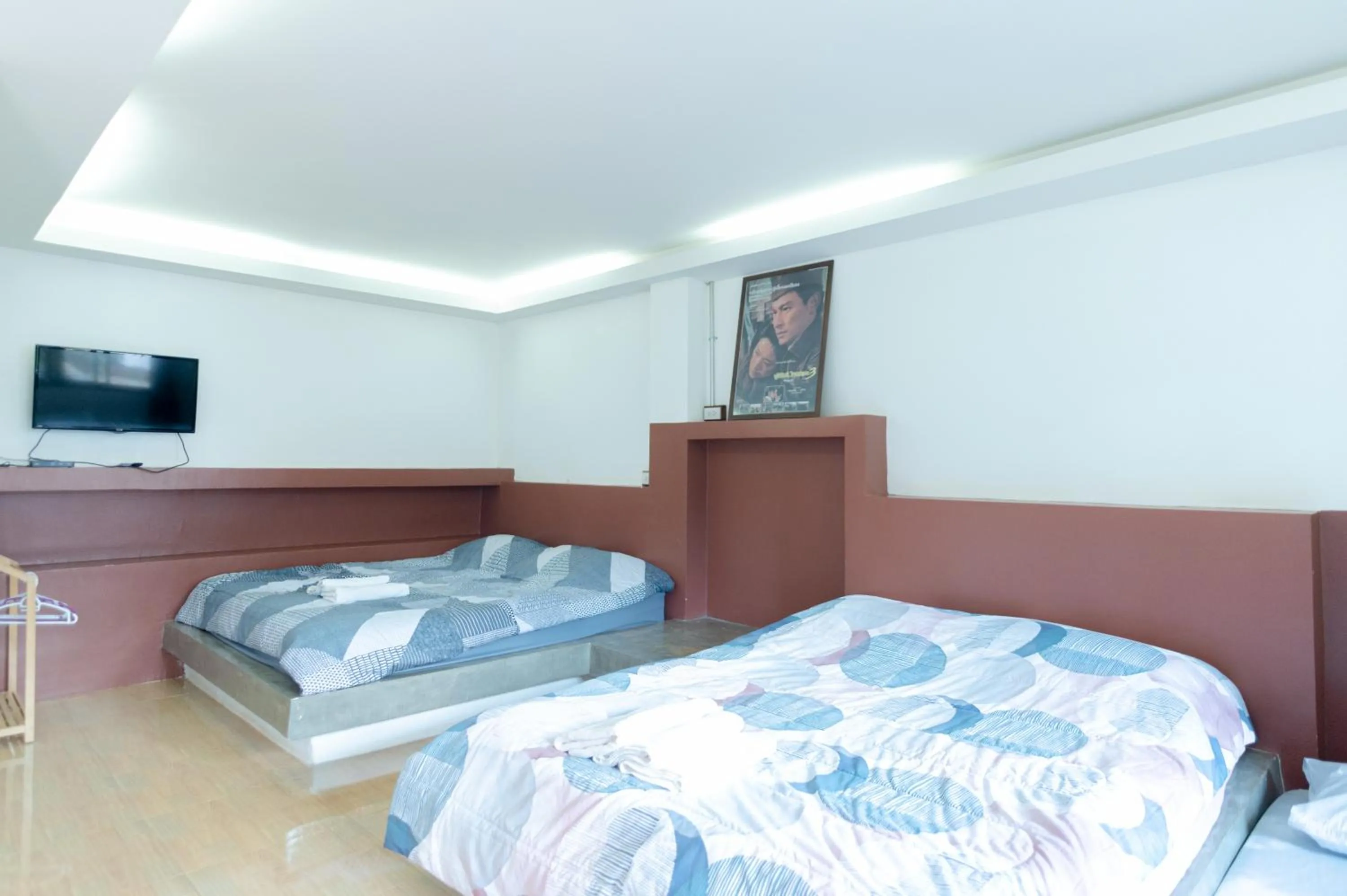 Bed in Ob-Oon Khao Kho Resort