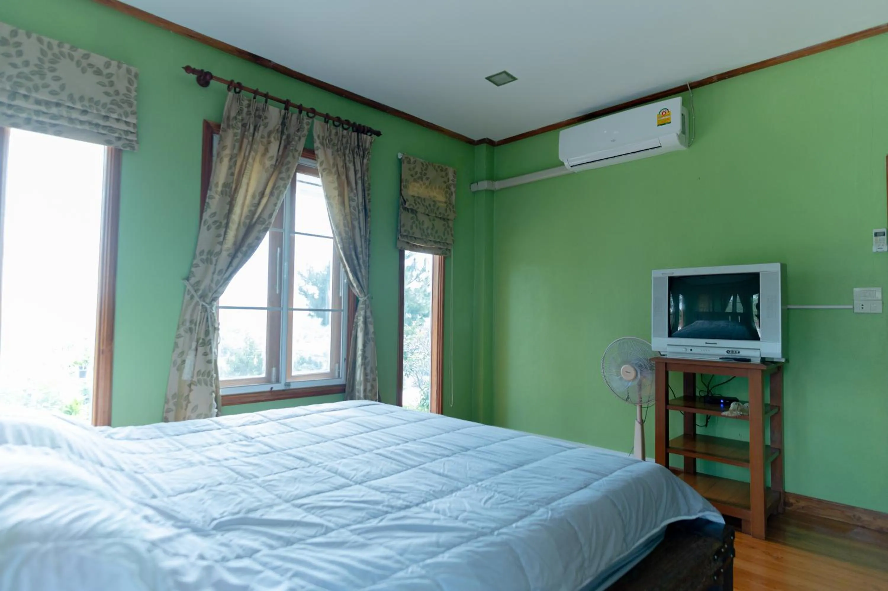 Bed in Ob-Oon Khao Kho Resort