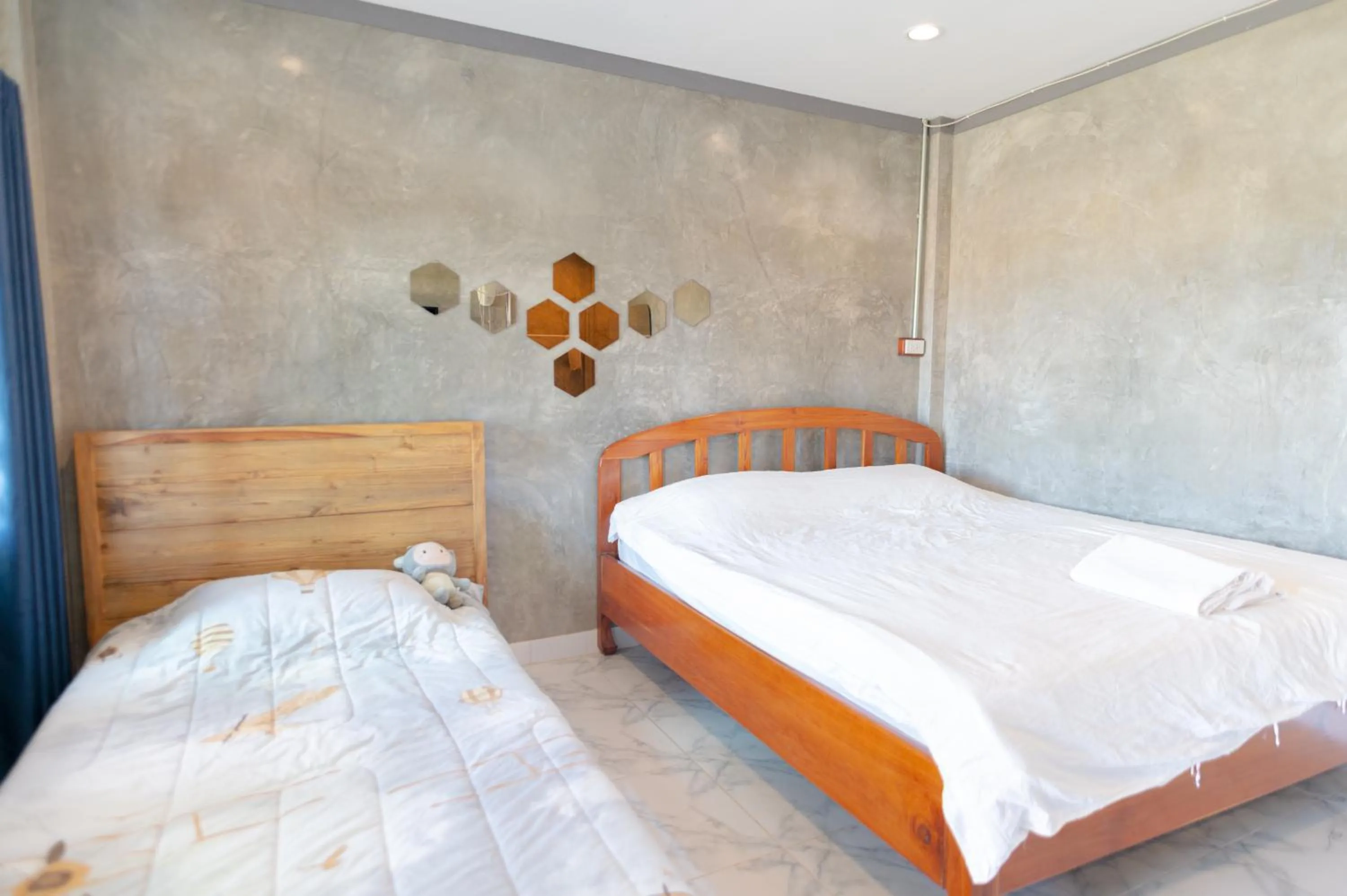 Bed in Ob-Oon Khao Kho Resort