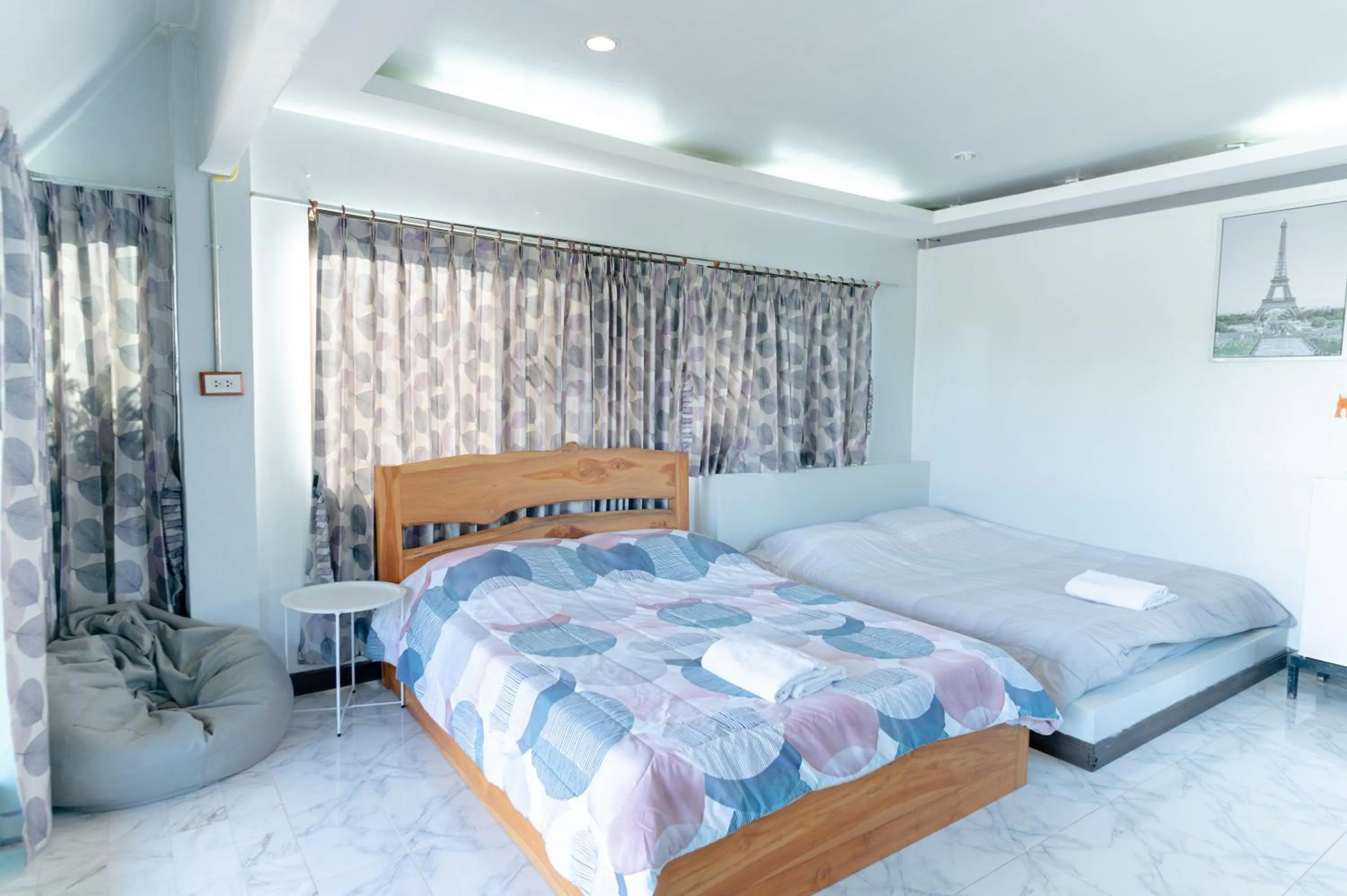 Bed in Ob-Oon Khao Kho Resort