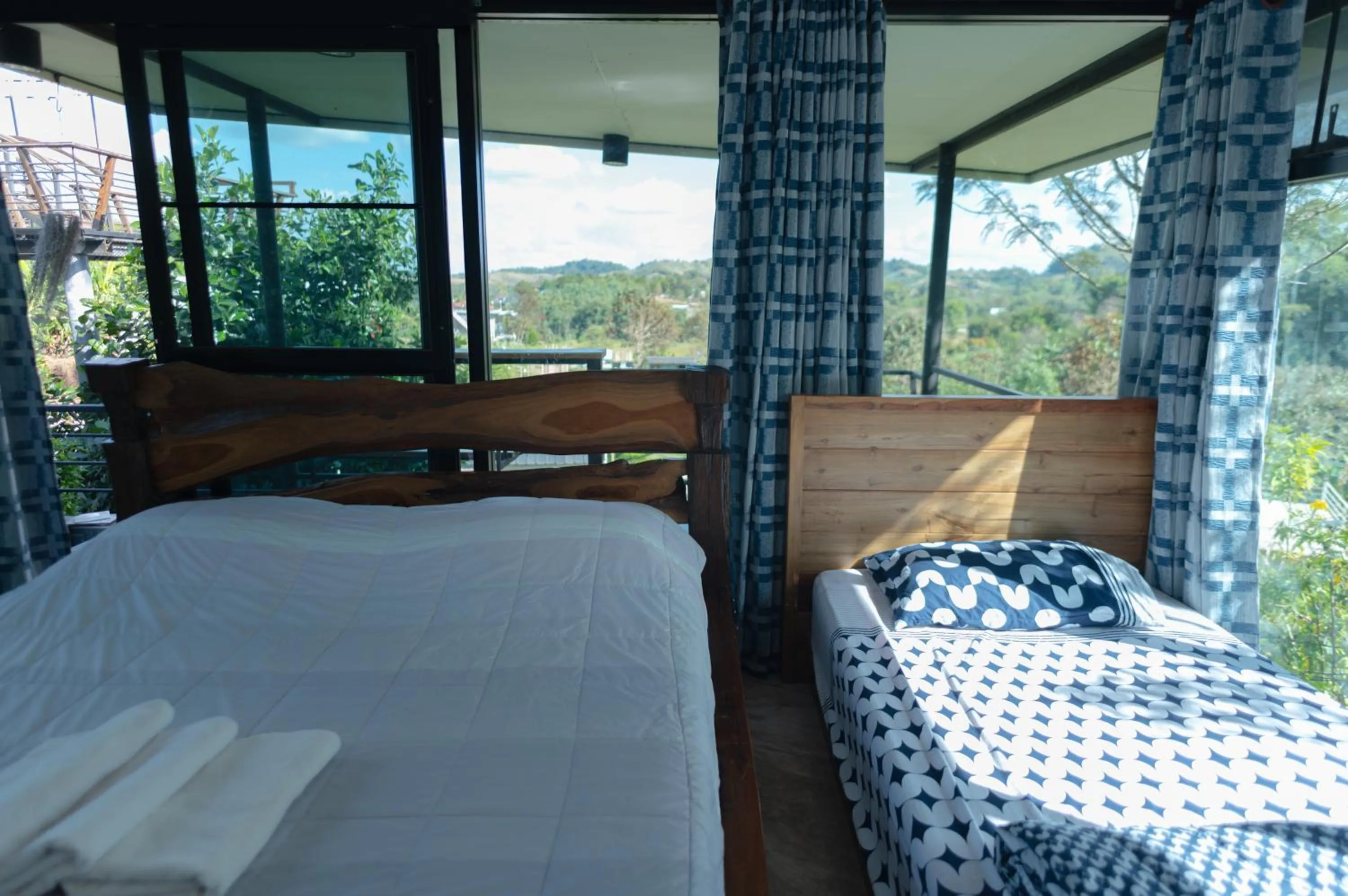 Bed in Ob-Oon Khao Kho Resort