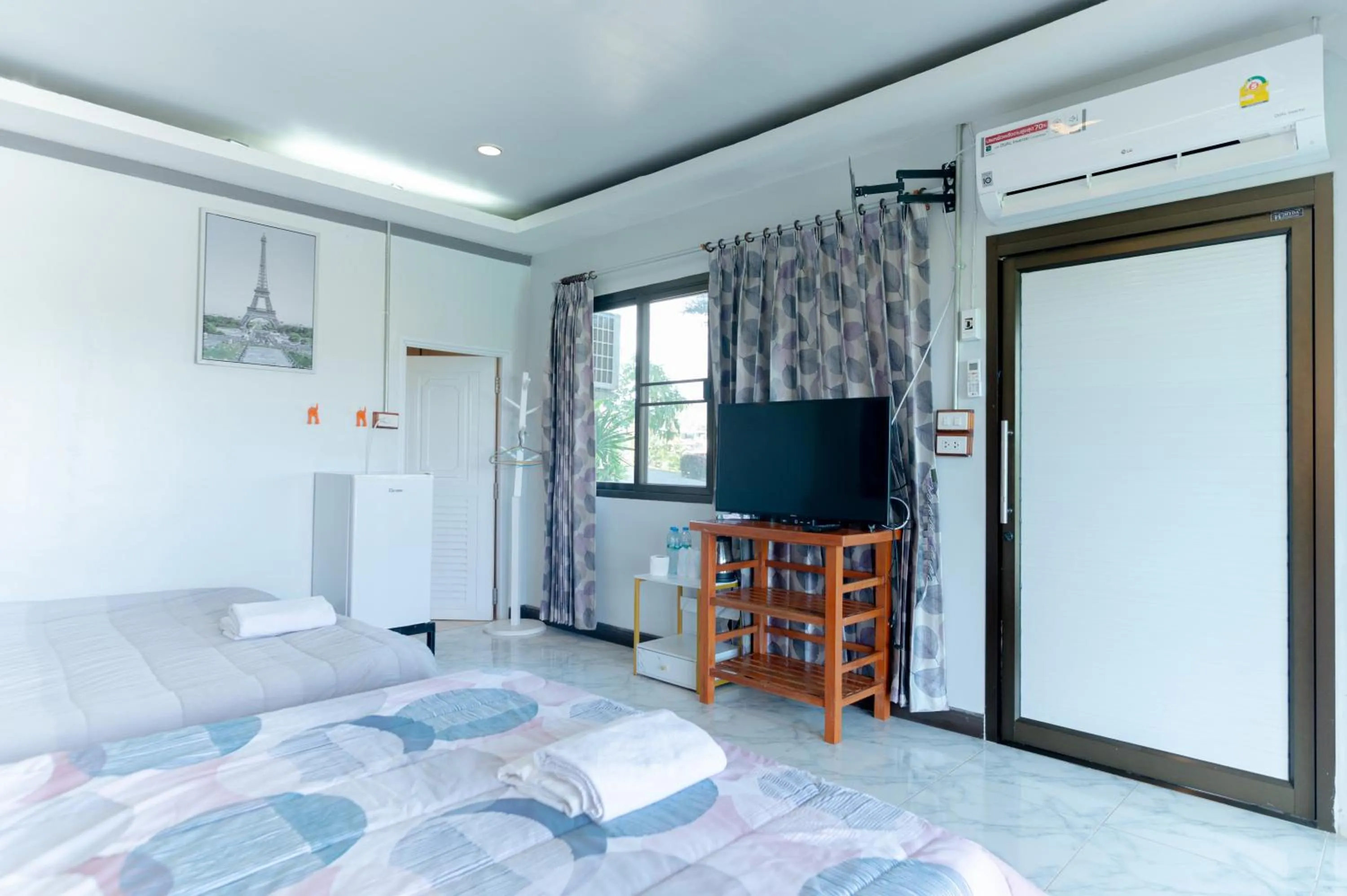 Bed in Ob-Oon Khao Kho Resort