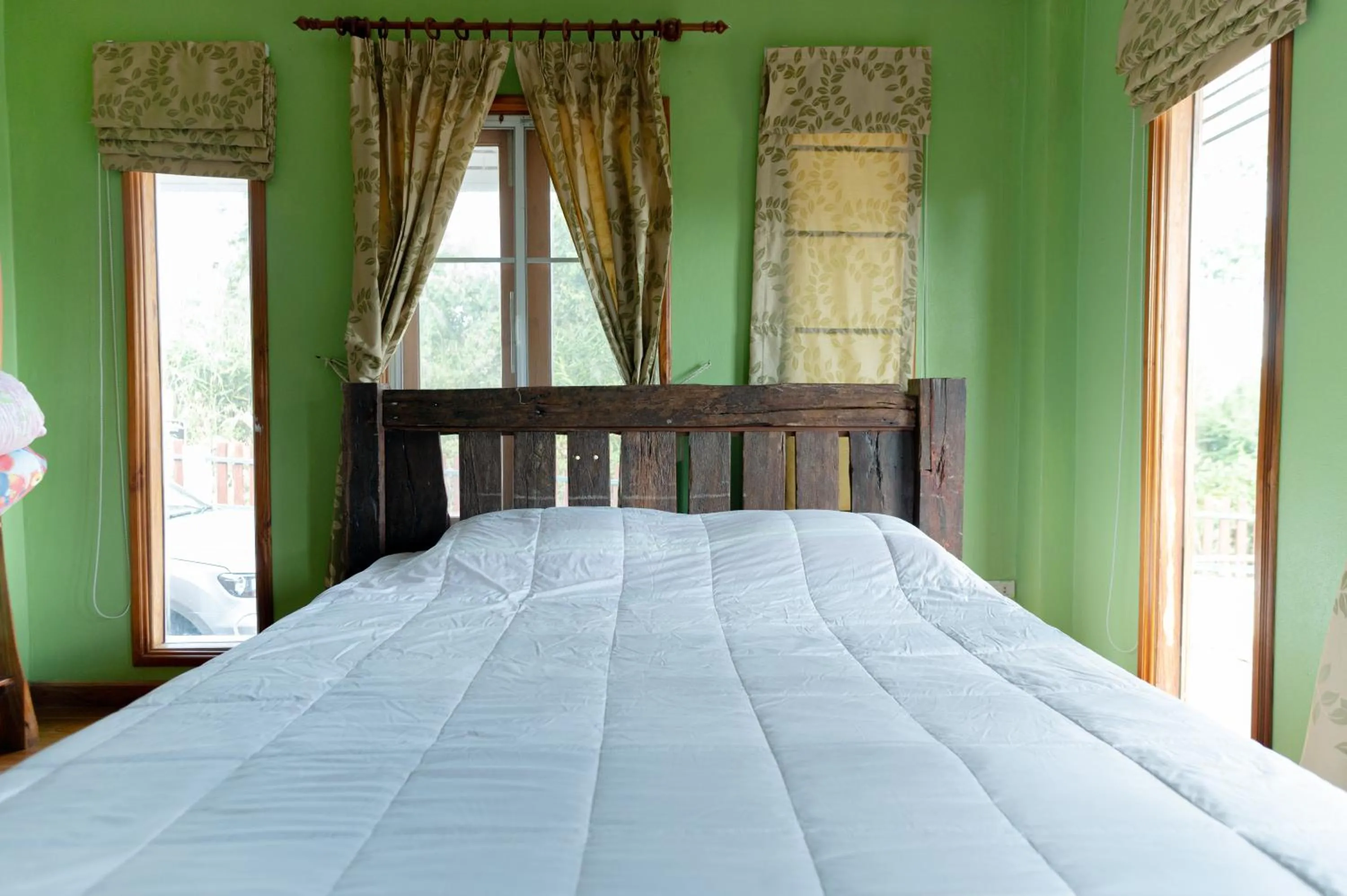Bed in Ob-Oon Khao Kho Resort