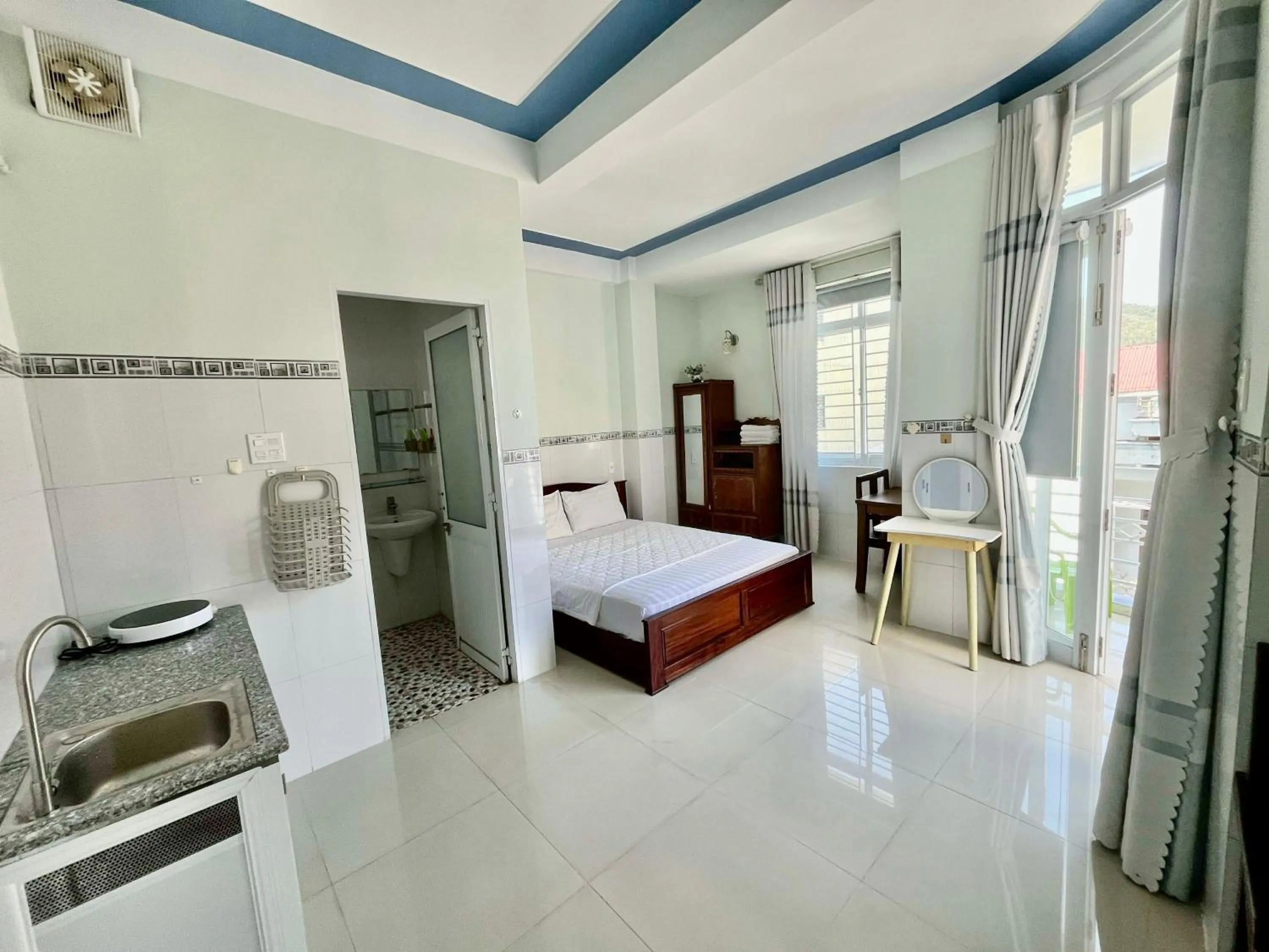 Bed in NGỌC QUÝ Mini House