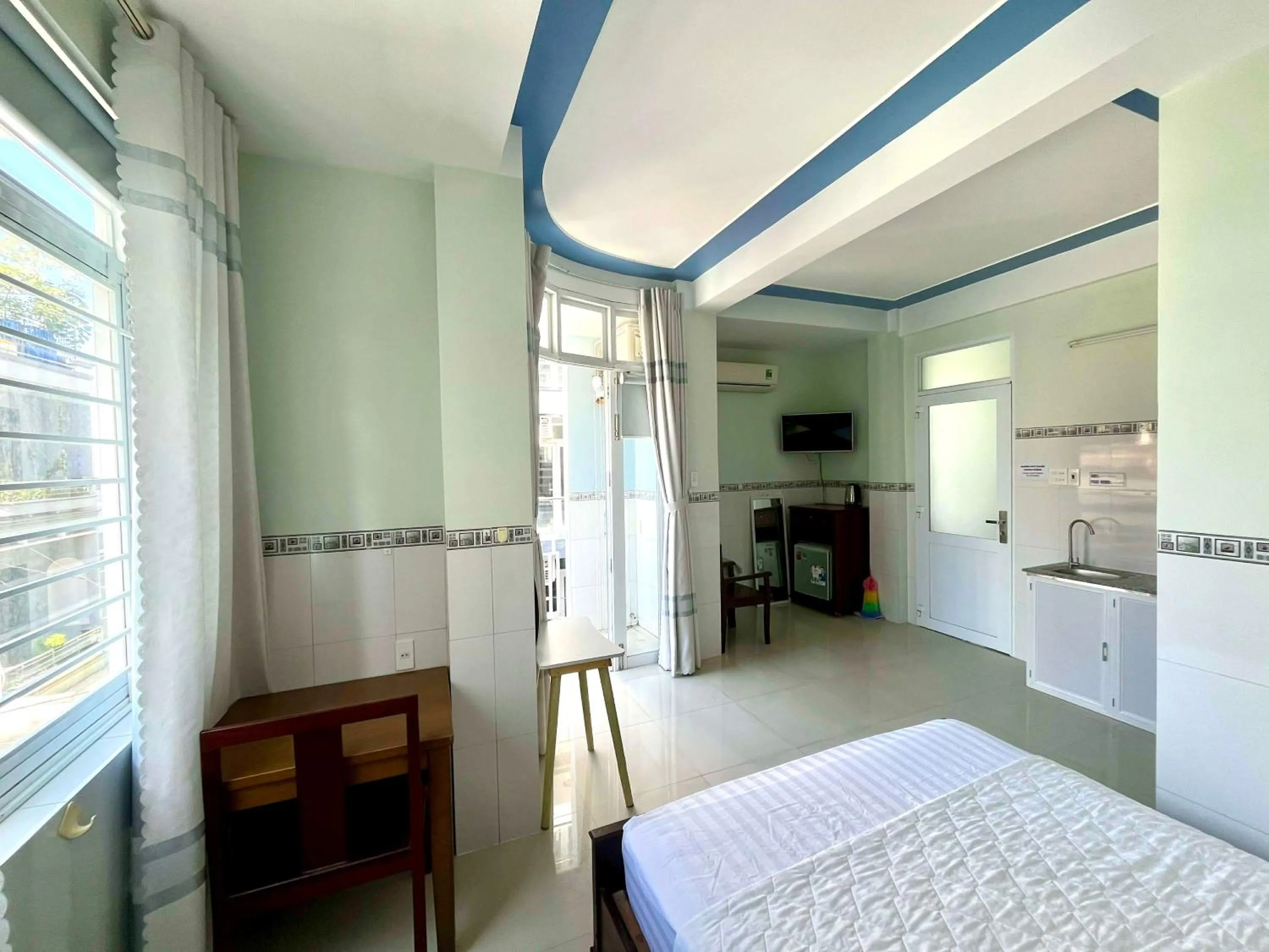 Bed in NGỌC QUÝ Mini House