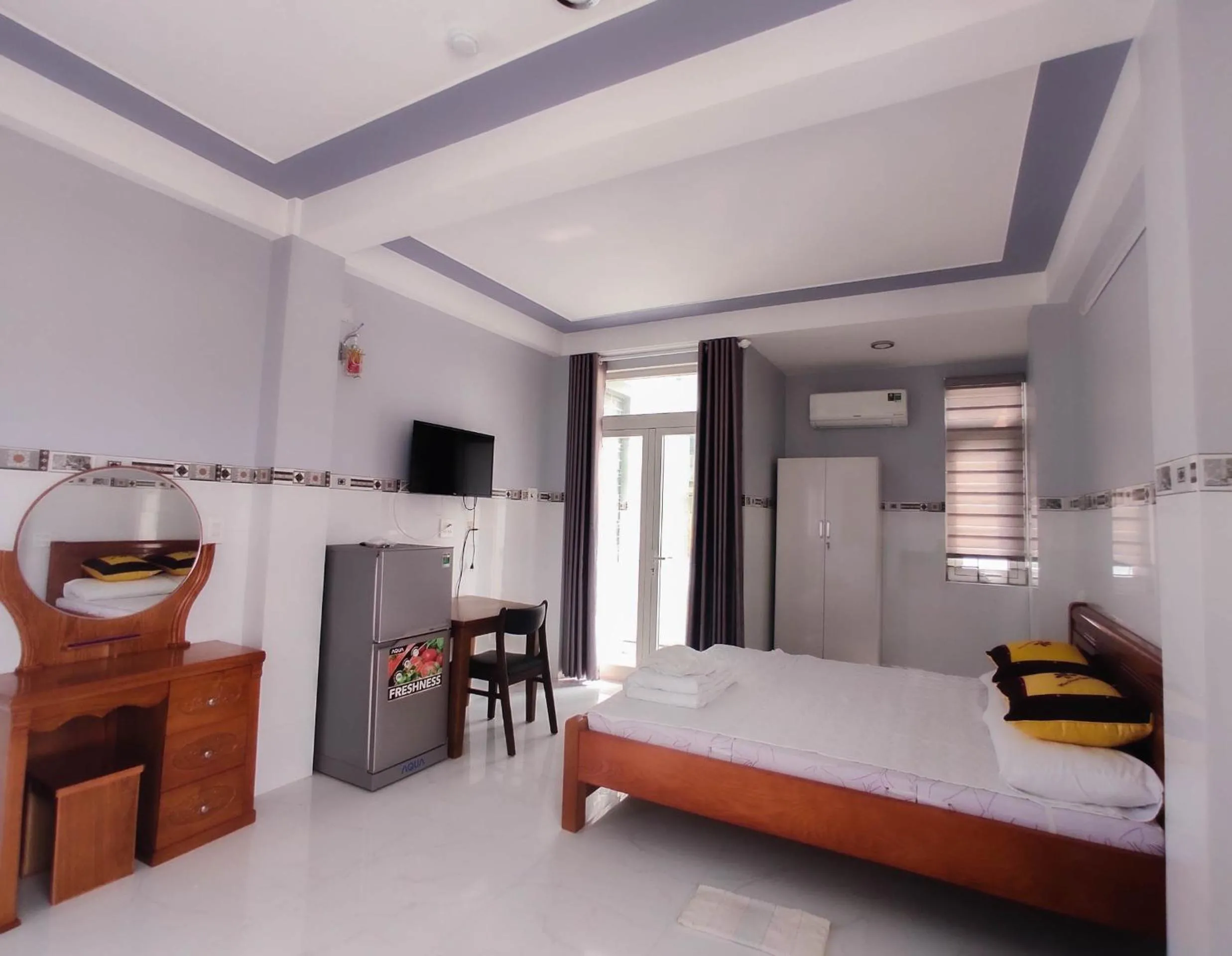 Bed in NGỌC QUÝ Mini House