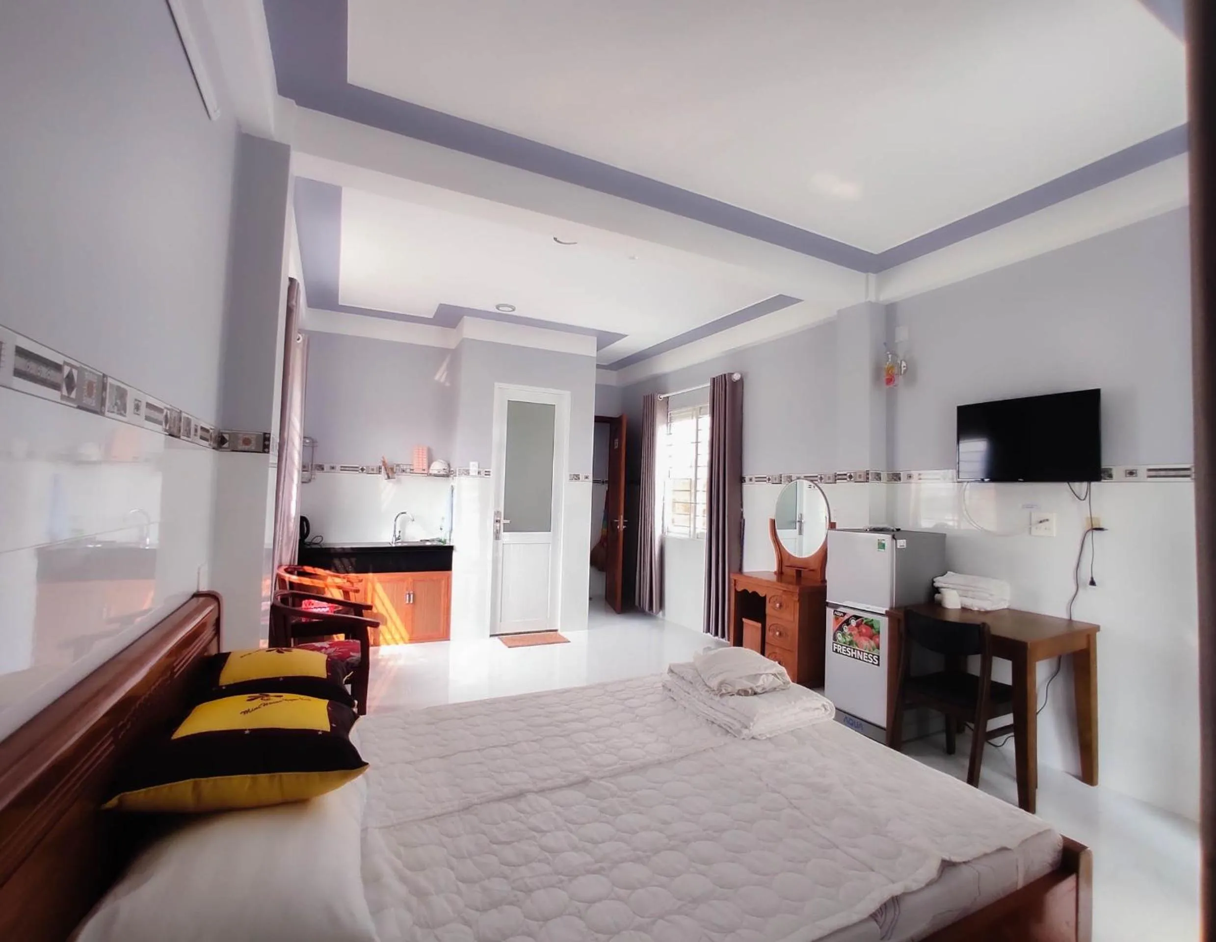 Bed in NGỌC QUÝ Mini House