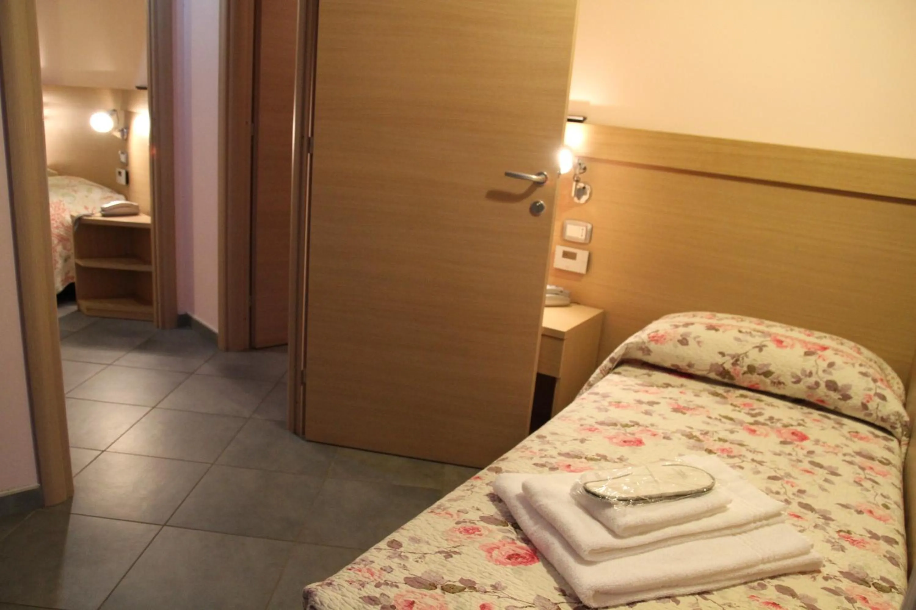 Bed in Albergo Verdi