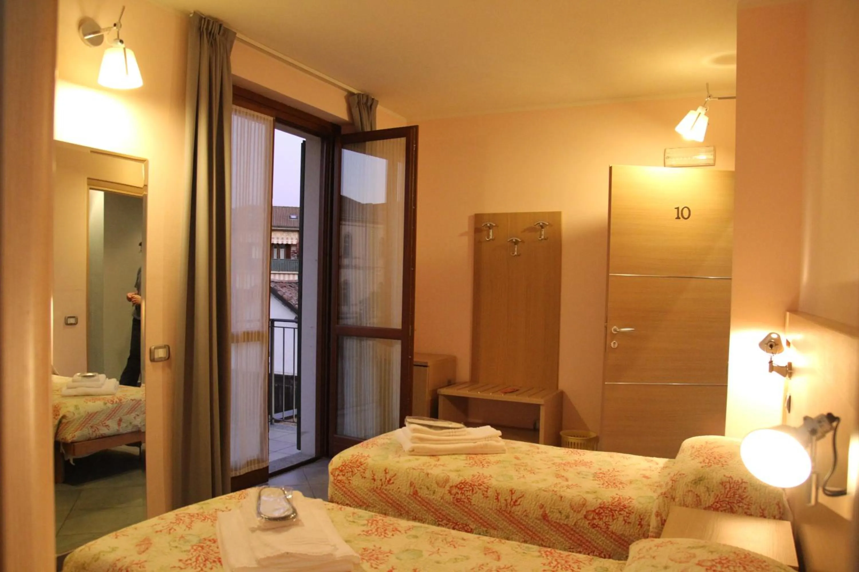 Bed in Albergo Verdi