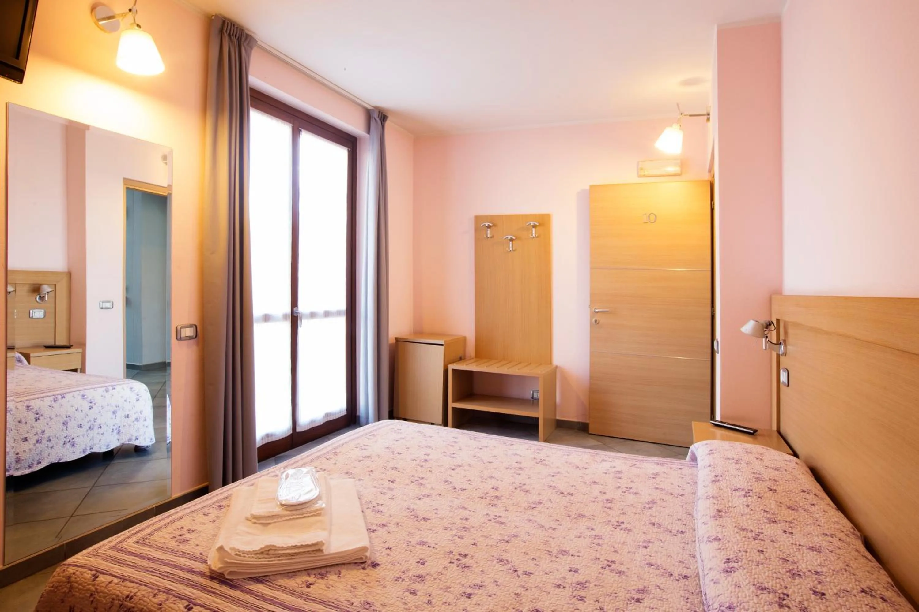 Bed in Albergo Verdi