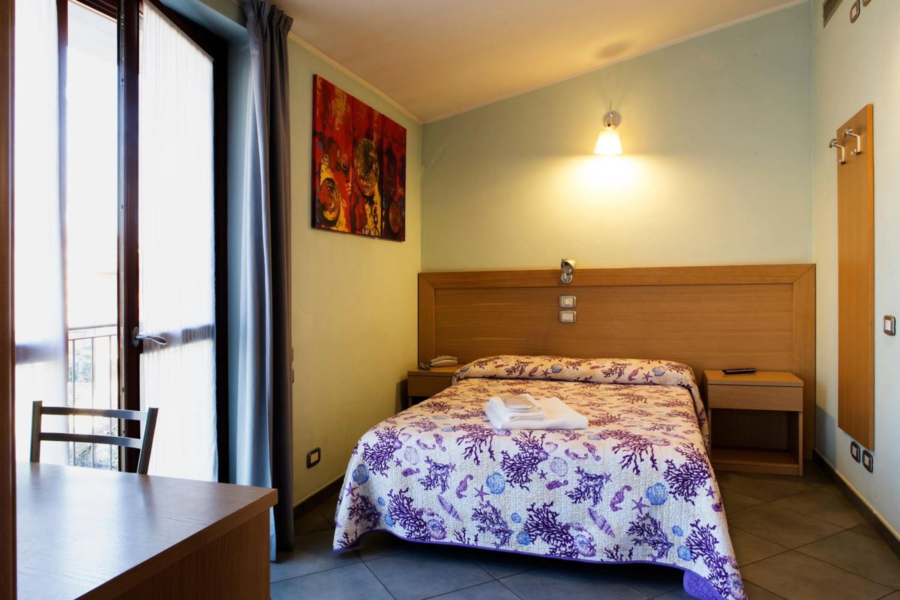 Bed in Albergo Verdi
