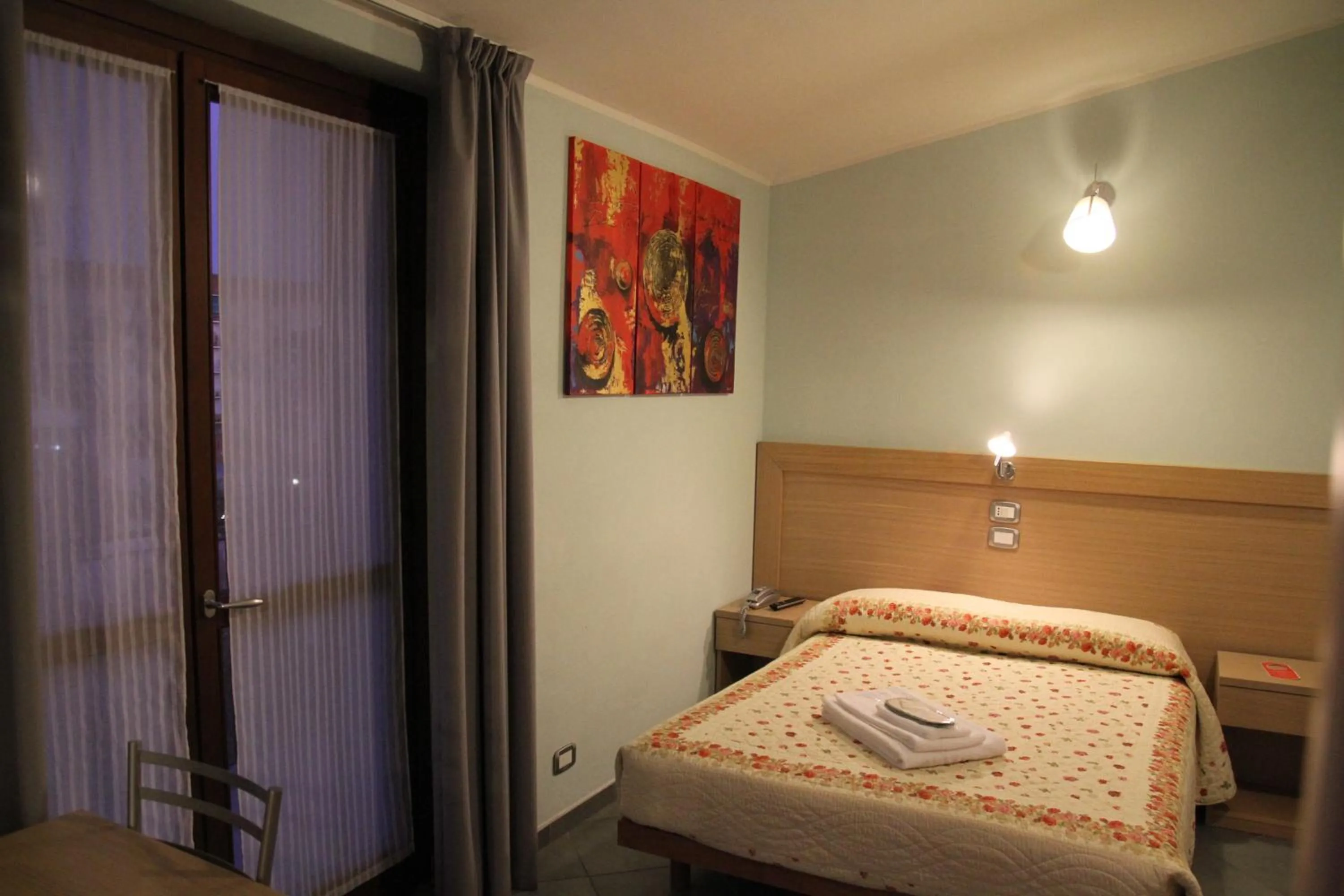 Bed in Albergo Verdi