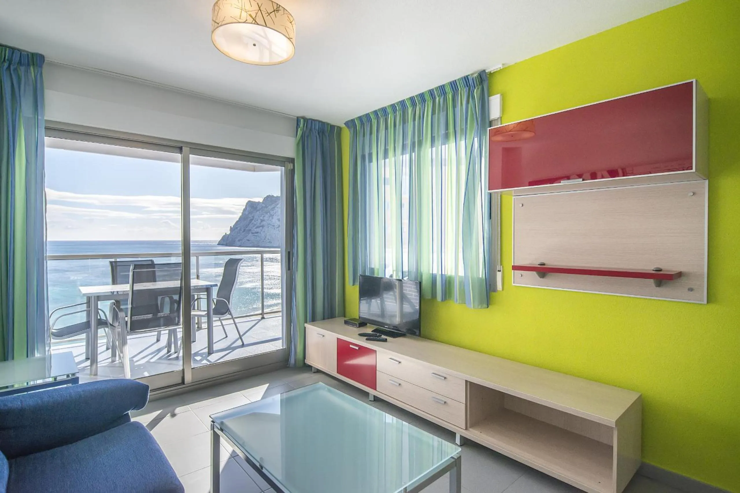 Communal lounge/ TV room in Apartamentos Hipocampos Calpe Rent Apart