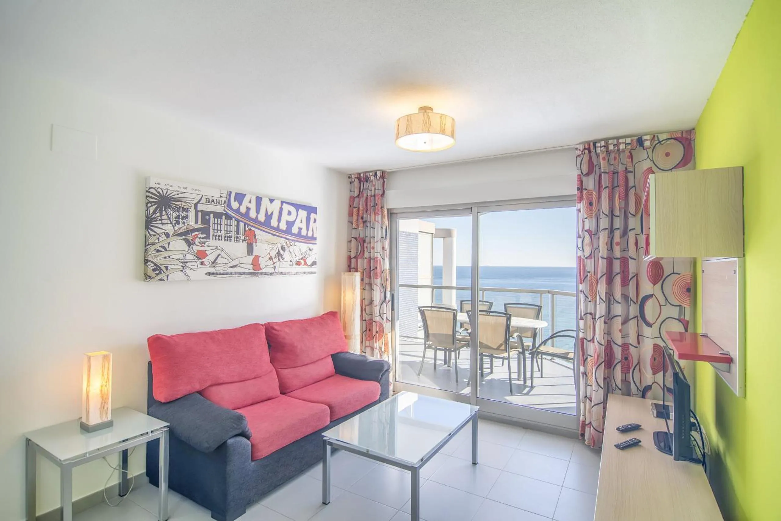 Communal lounge/ TV room in Apartamentos Hipocampos Calpe Rent Apart