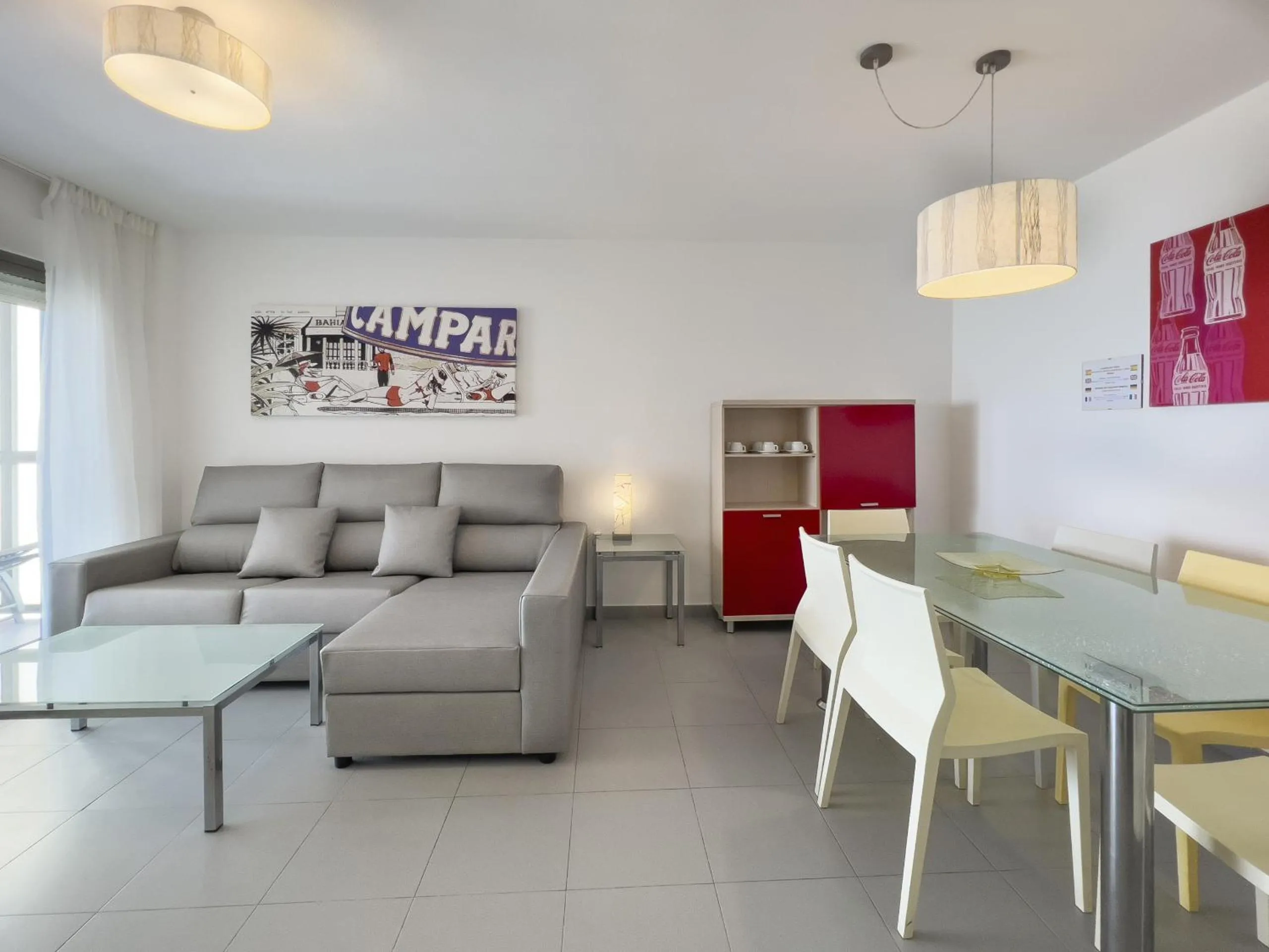 Communal lounge/ TV room in Apartamentos Hipocampos Calpe Rent Apart