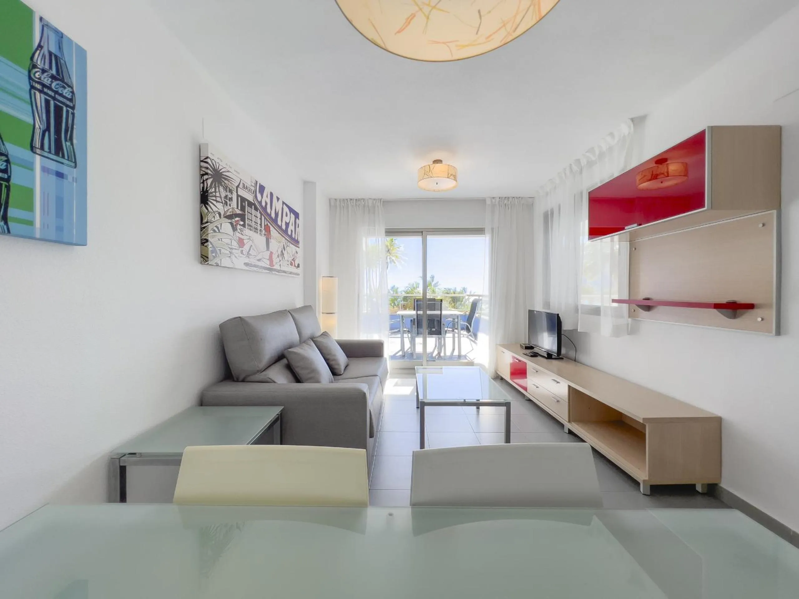 Communal lounge/ TV room in Apartamentos Hipocampos Calpe Rent Apart