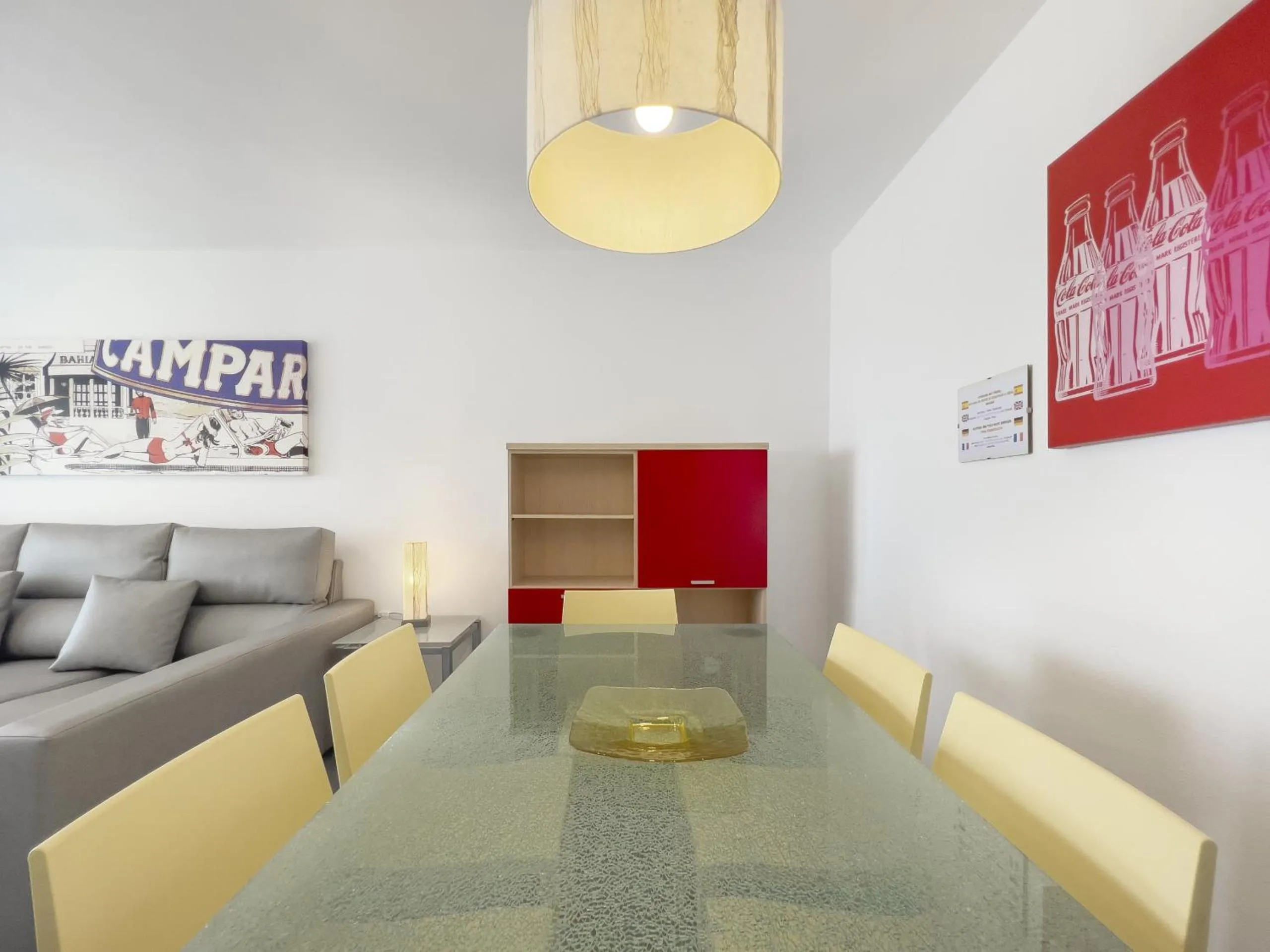 Communal lounge/ TV room in Apartamentos Hipocampos Calpe Rent Apart