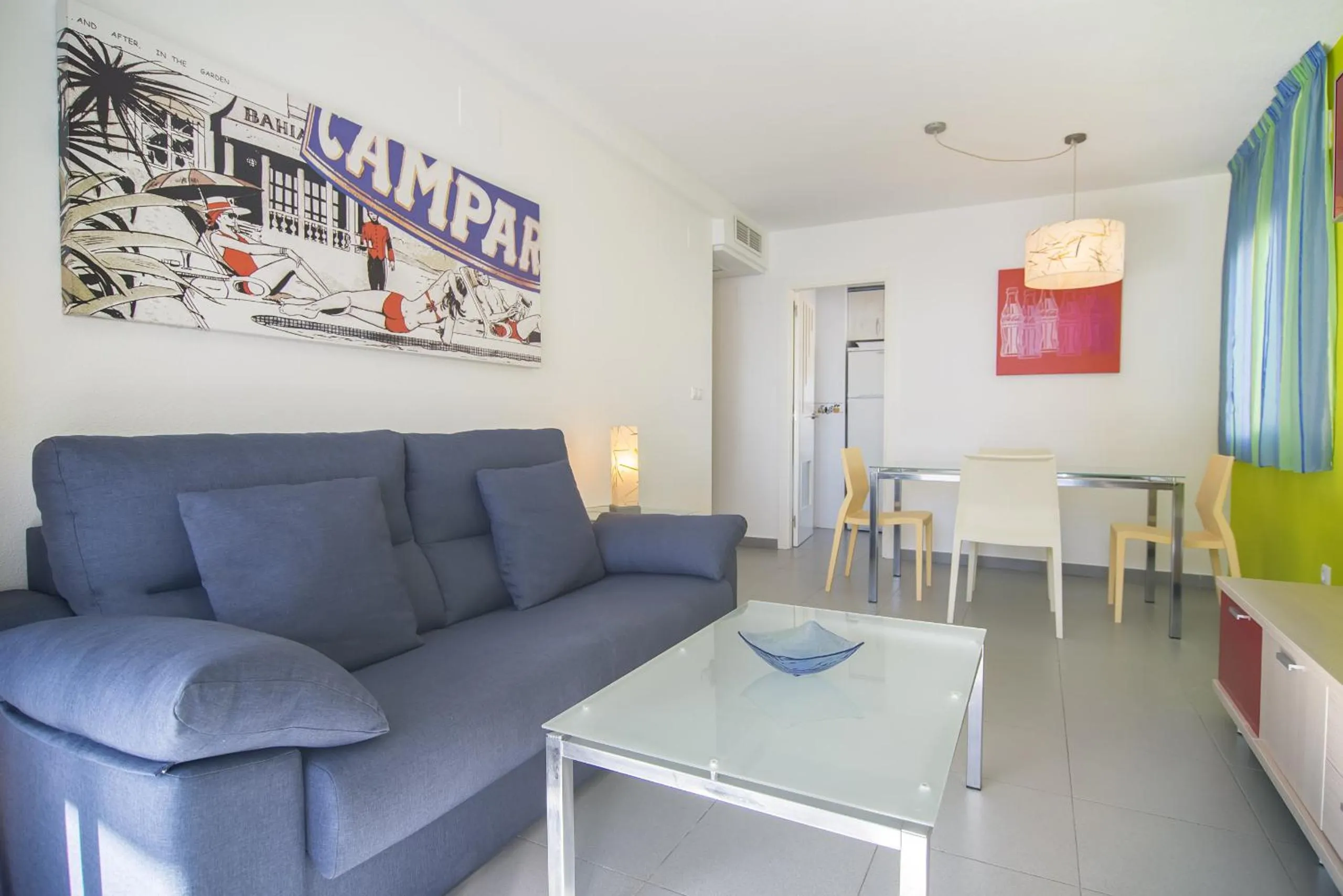 Dining area in Apartamentos Hipocampos Calpe Rent Apart