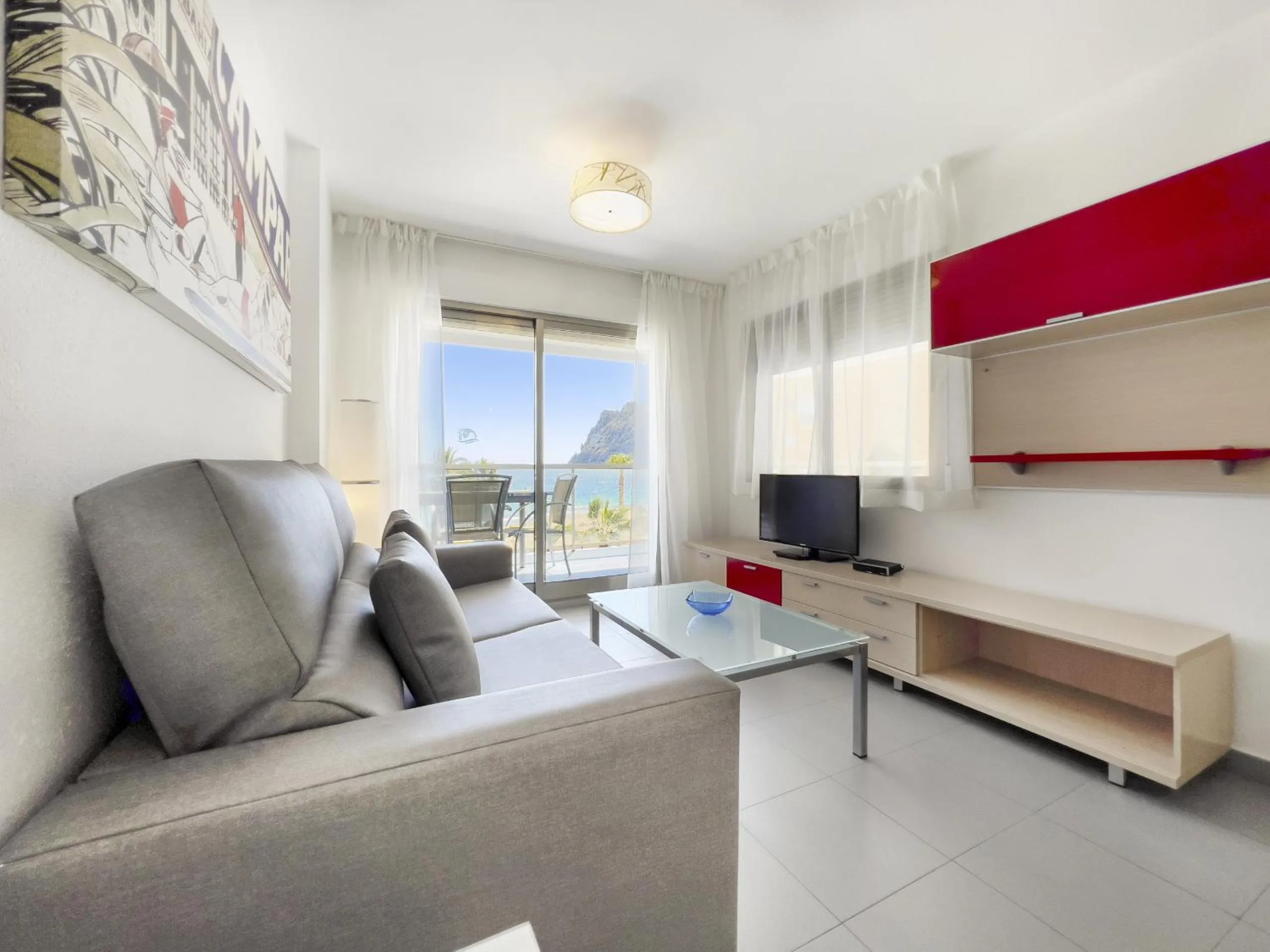 Communal lounge/ TV room in Apartamentos Hipocampos Calpe Rent Apart