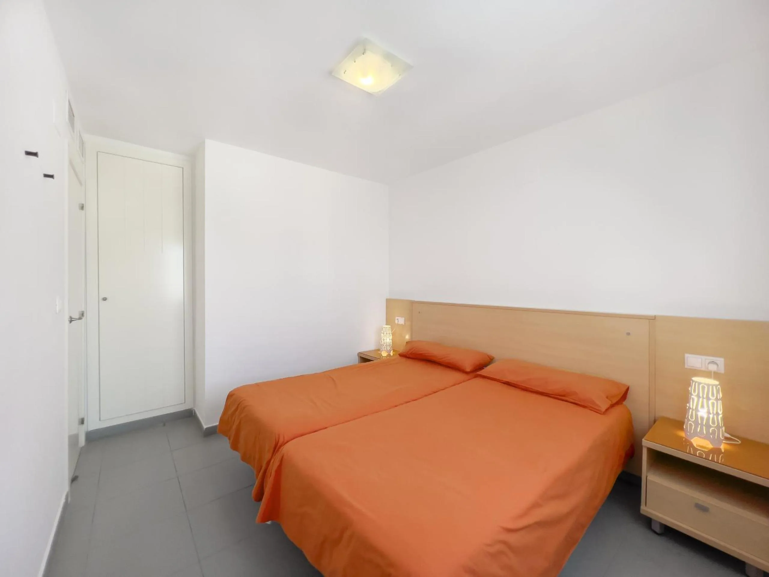 Bed in Apartamentos Hipocampos Calpe Rent Apart