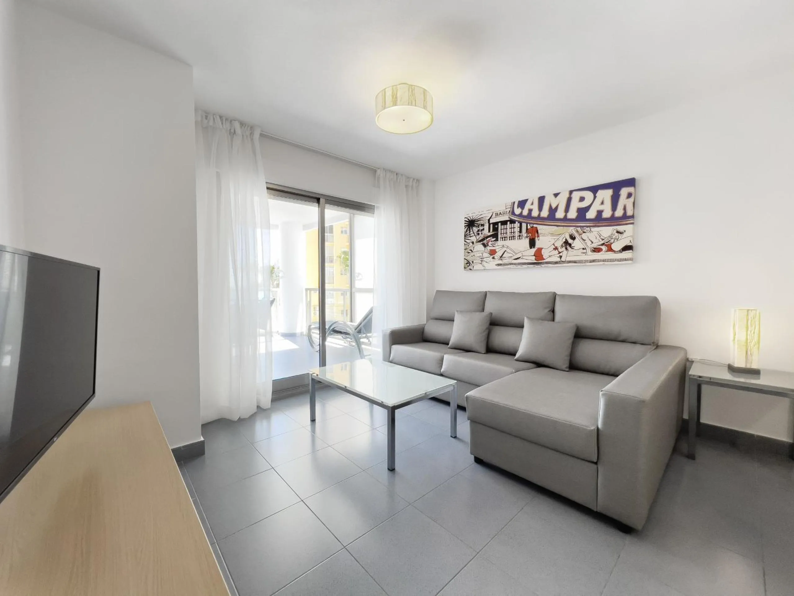 Communal lounge/ TV room in Apartamentos Hipocampos Calpe Rent Apart