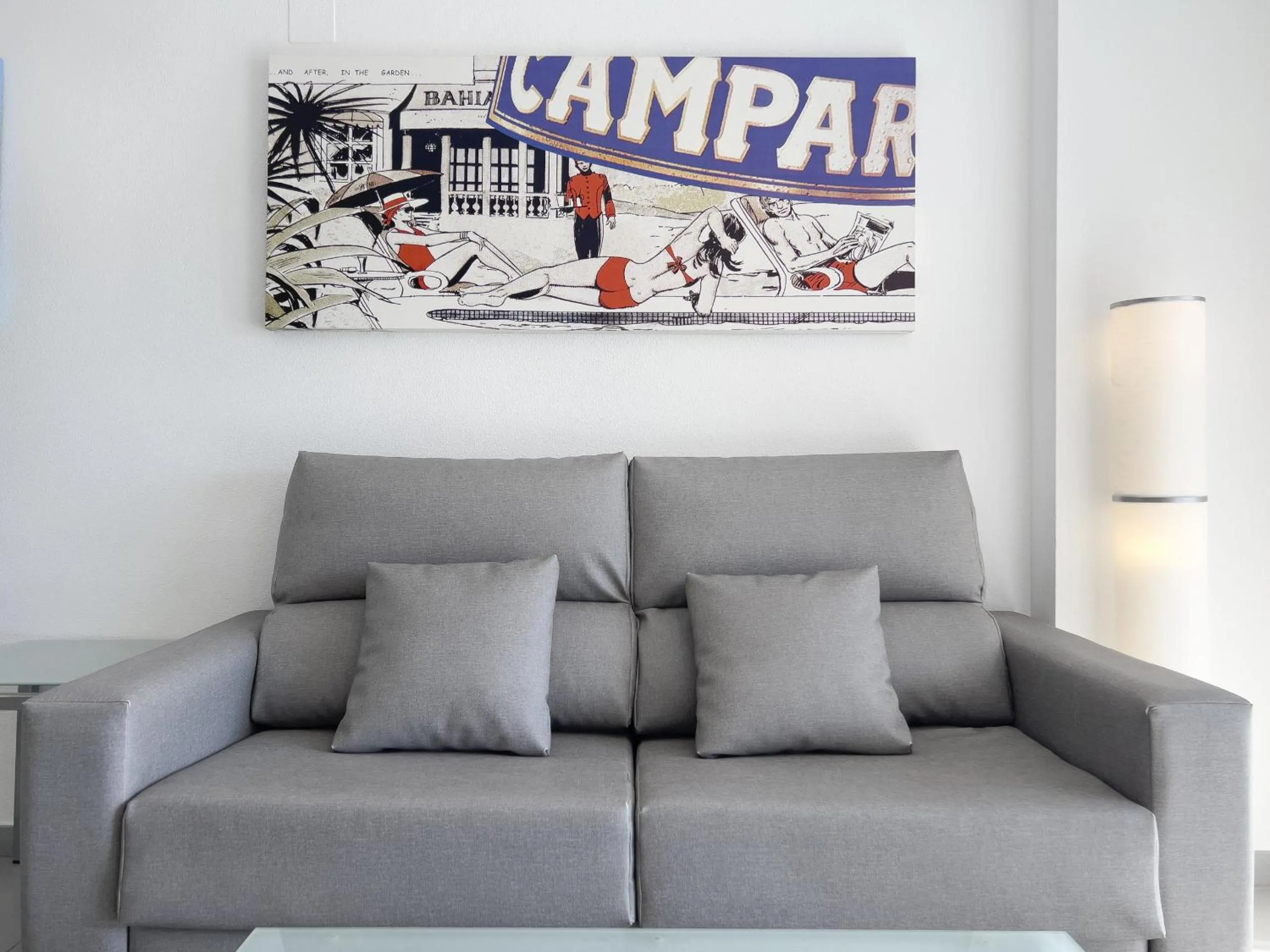 Communal lounge/ TV room in Apartamentos Hipocampos Calpe Rent Apart
