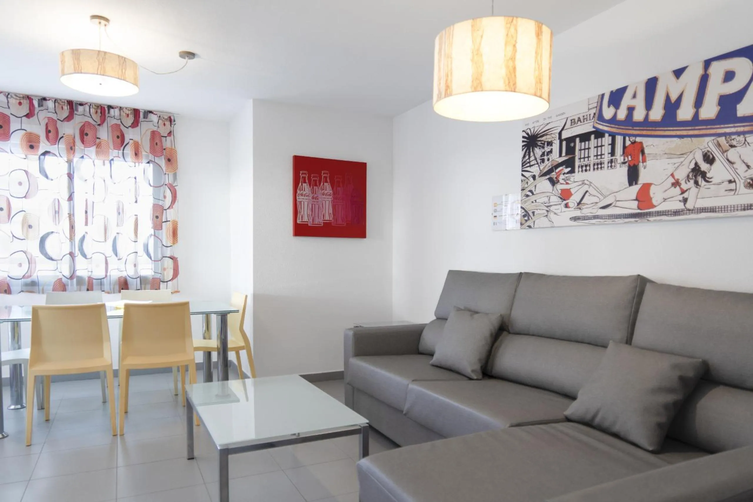 Communal lounge/ TV room in Apartamentos Hipocampos Calpe Rent Apart