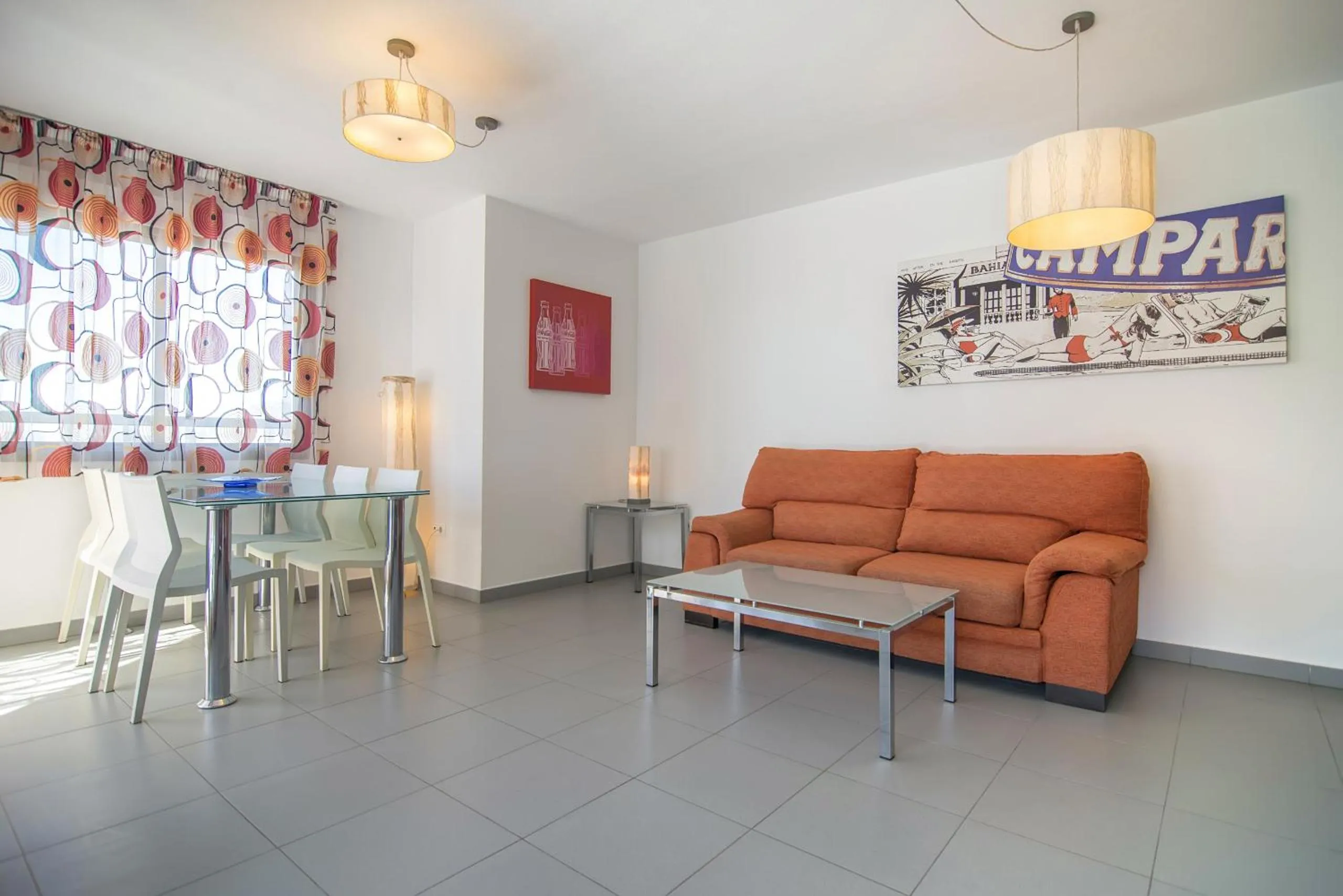 Communal lounge/ TV room in Apartamentos Hipocampos Calpe Rent Apart