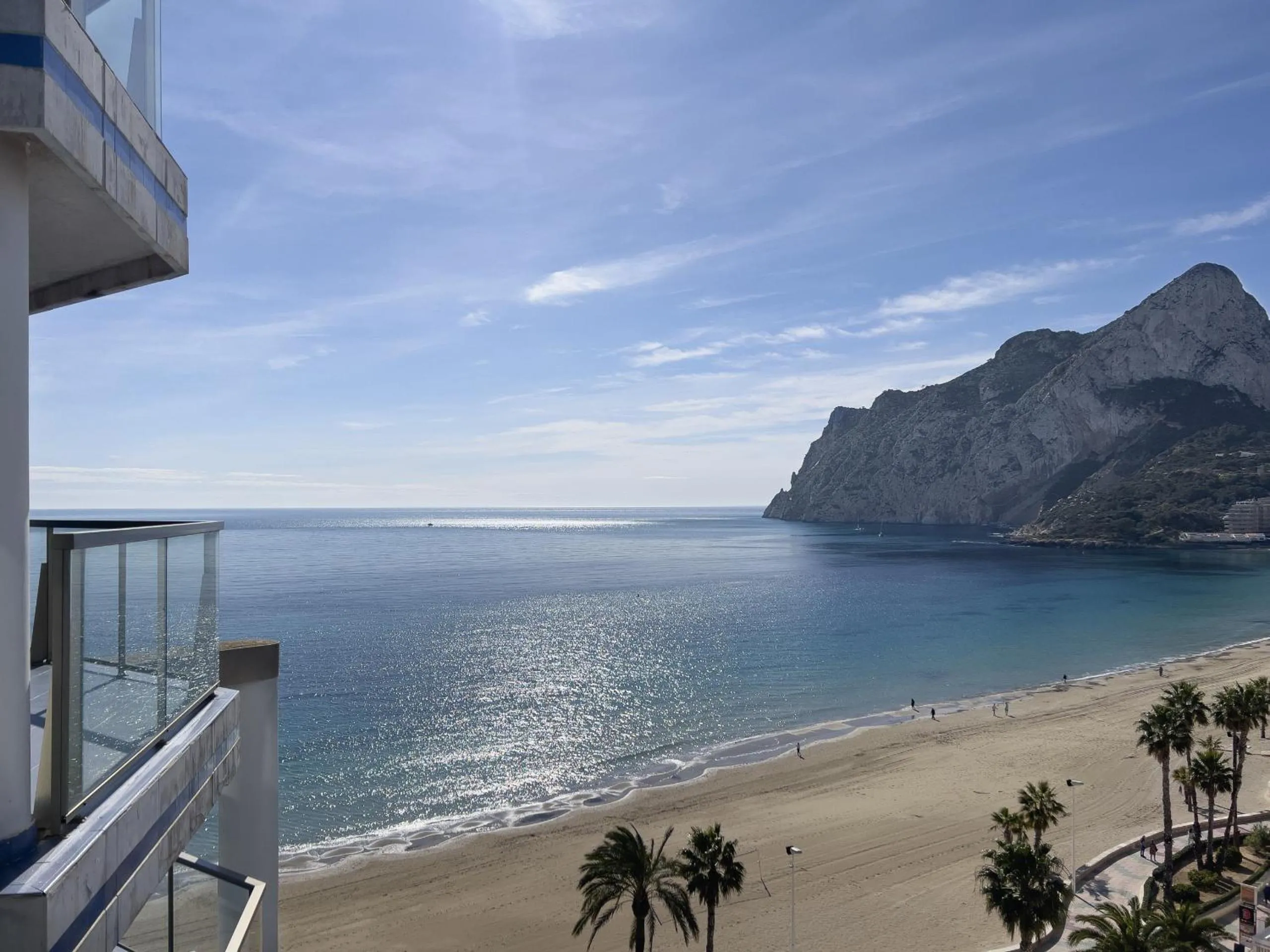 Balcony/Terrace in Apartamentos Hipocampos Calpe Rent Apart