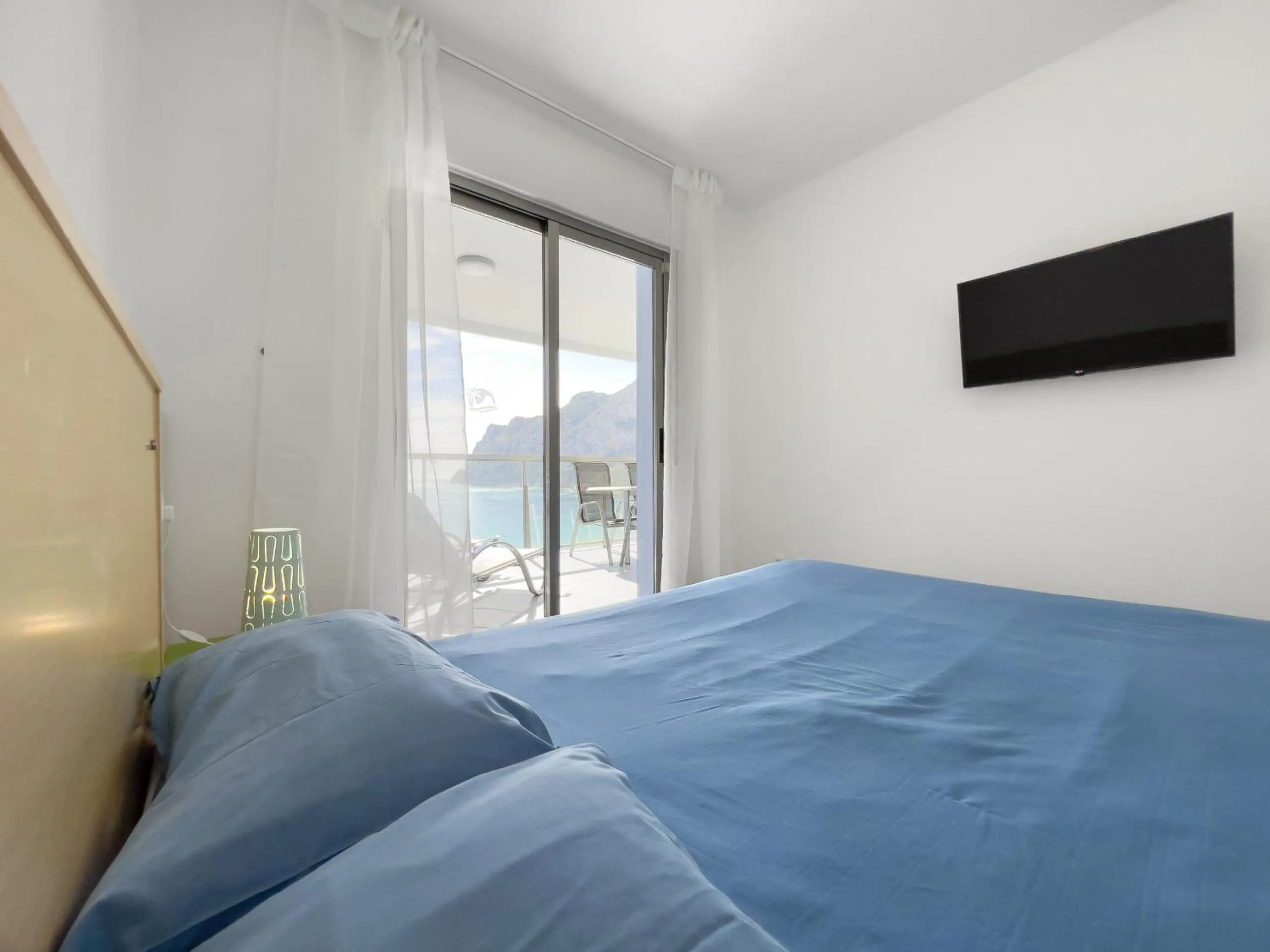 Bed in Apartamentos Hipocampos Calpe Rent Apart